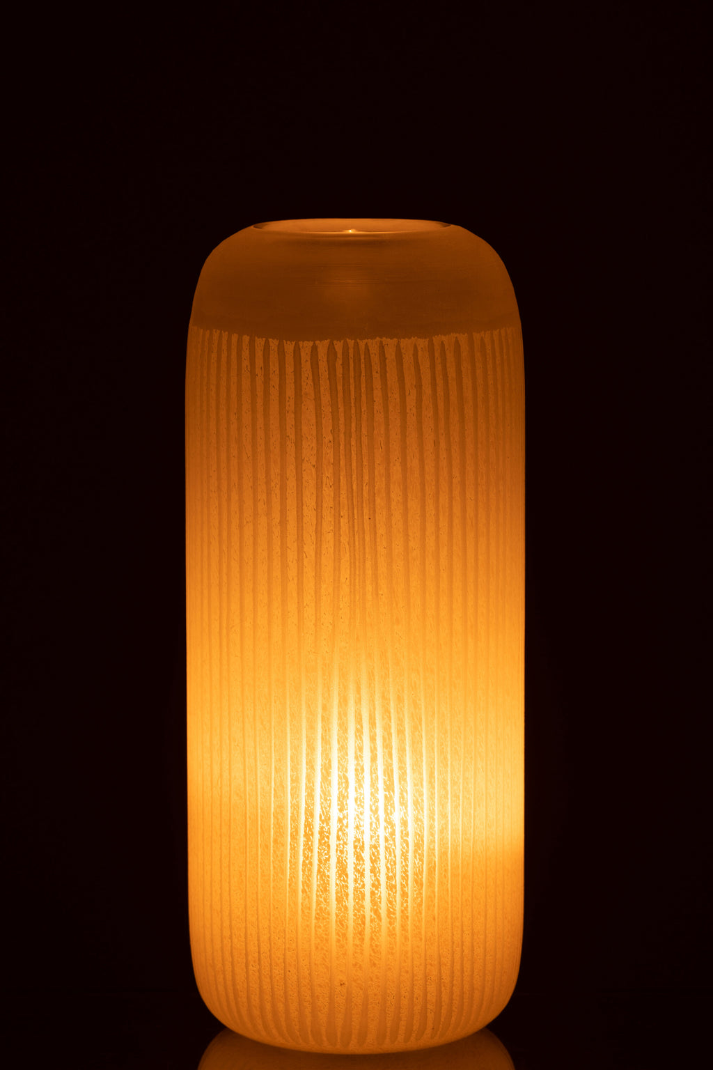 Vaas glas geel