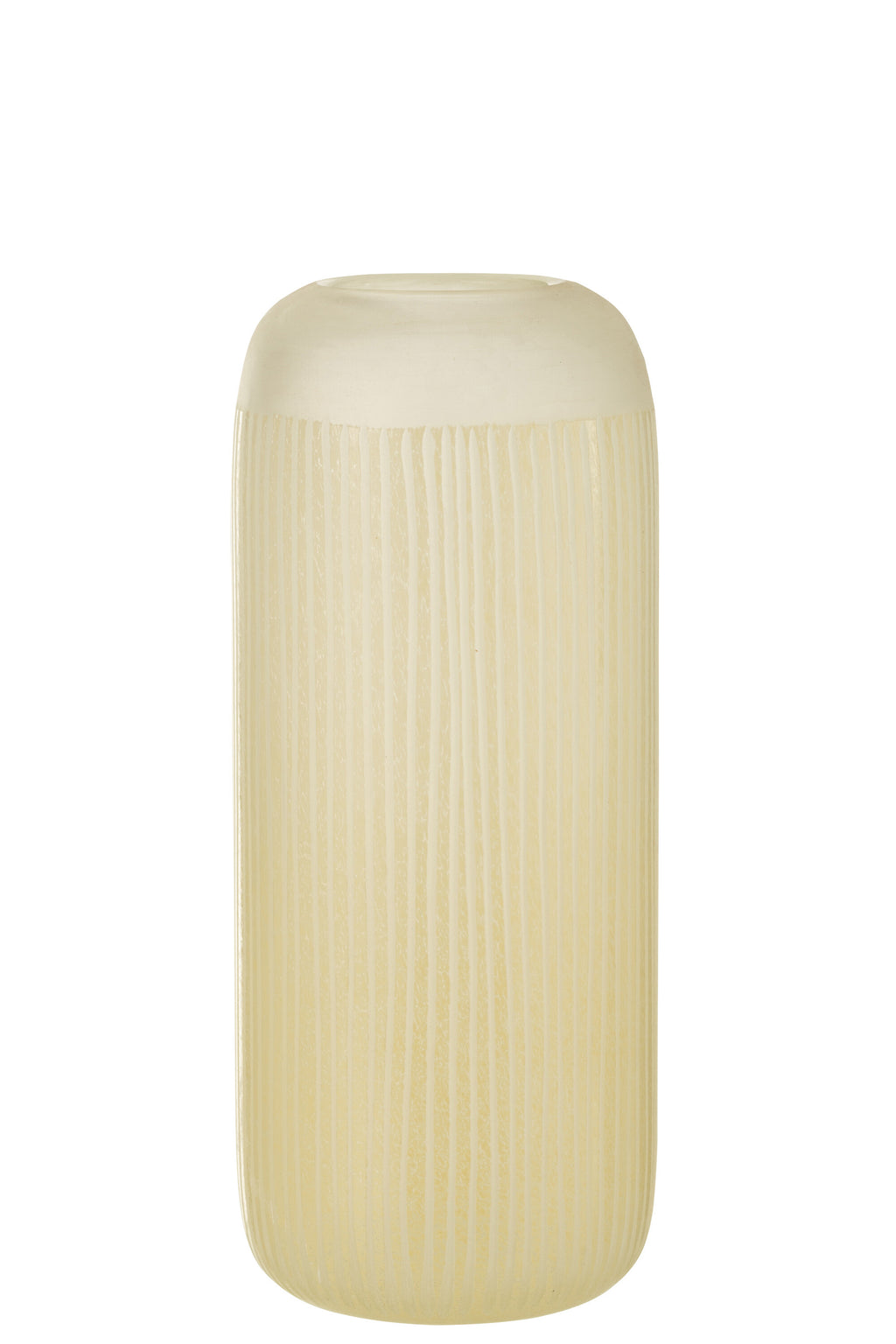 Vaas glas geel