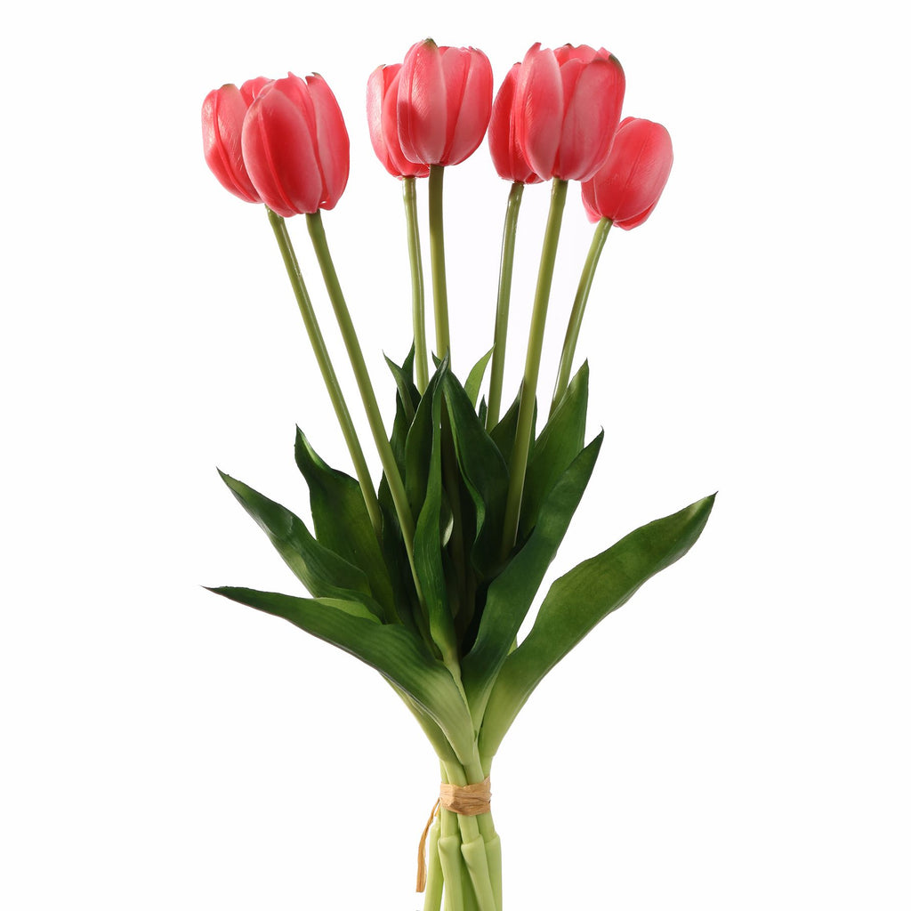 Tulpen Donker roze bundel van 7 (40cm)