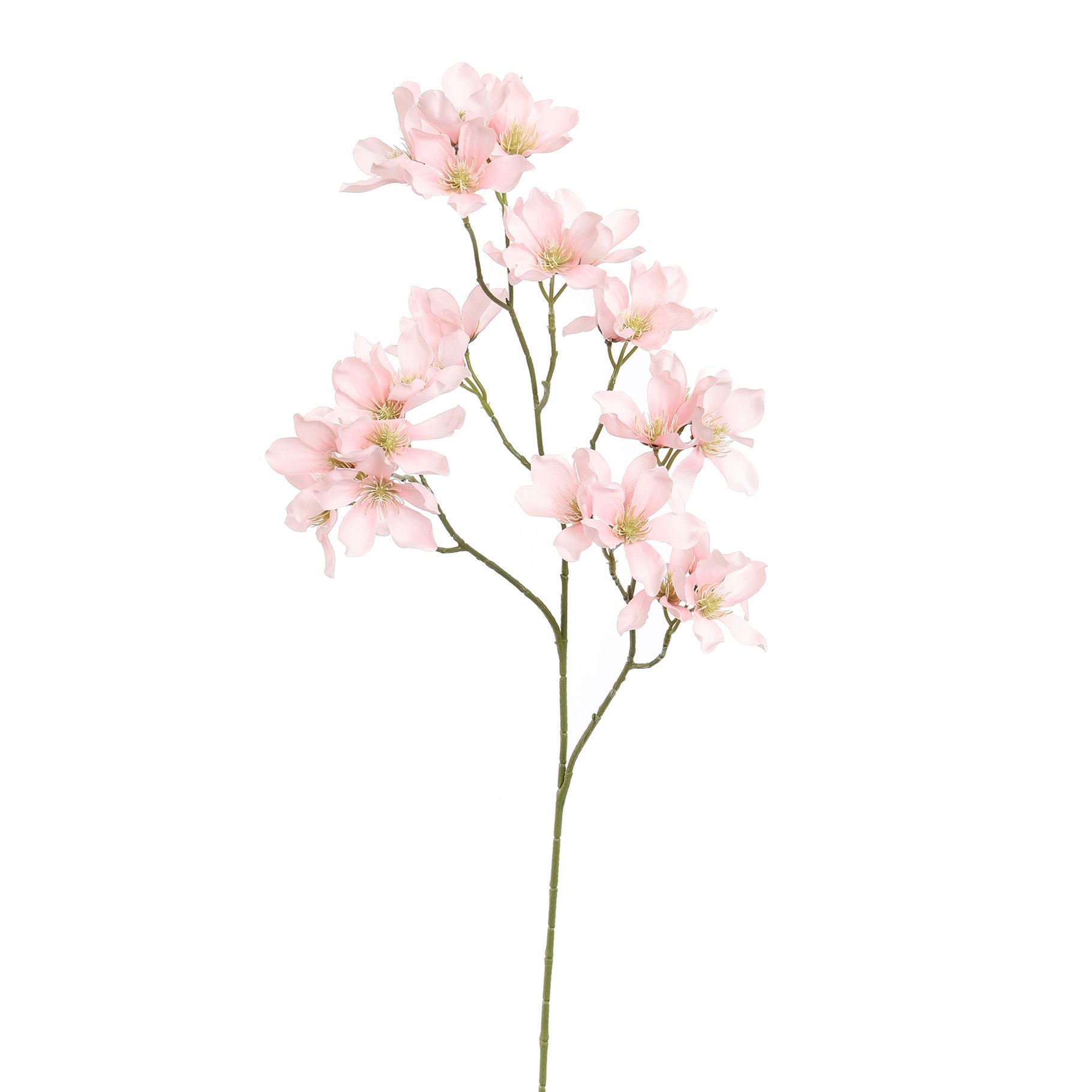 Wilde magnolia roos- zijde- 85cm