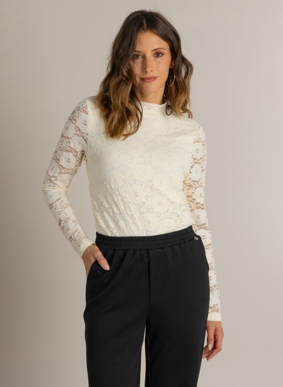 Meta kanten shirt off white
