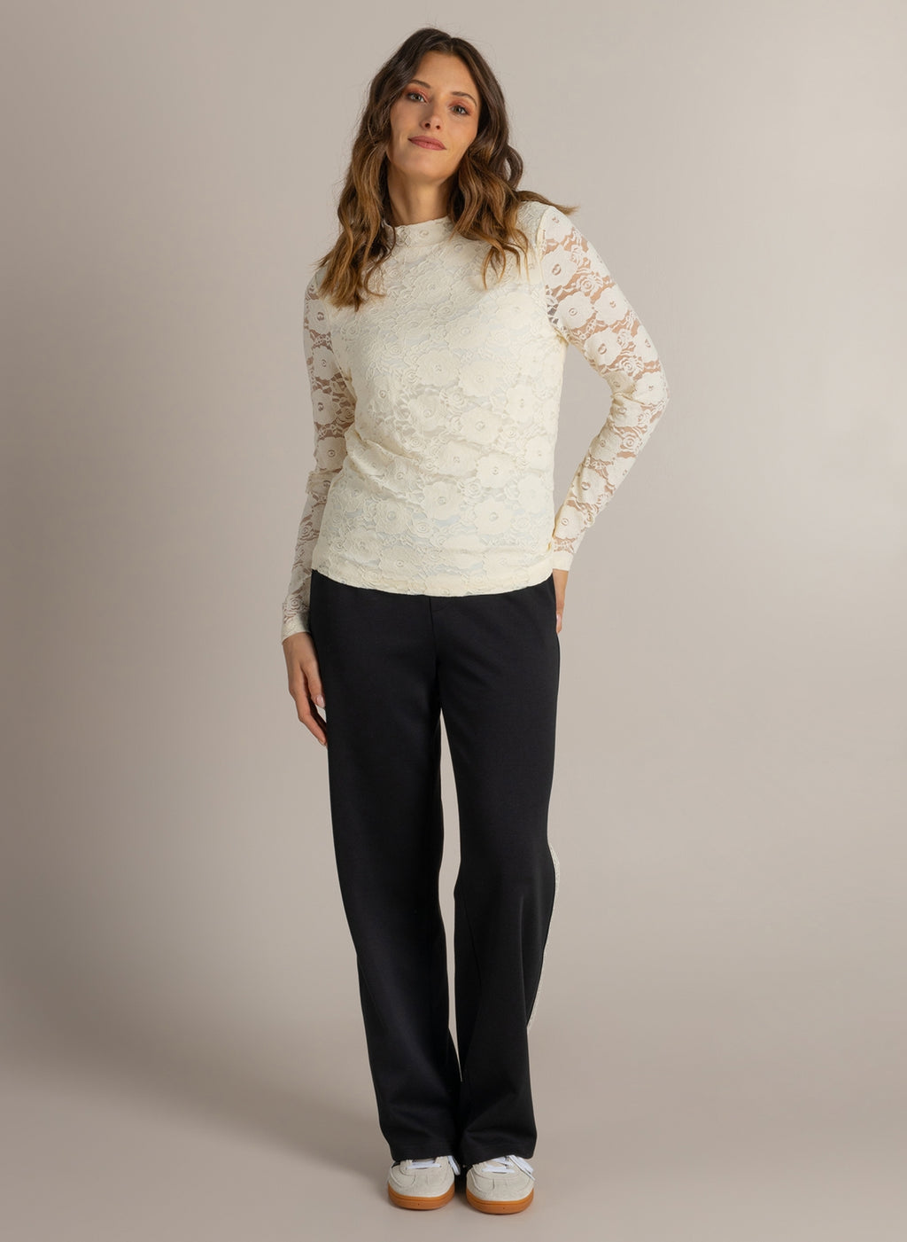 Meta kanten shirt off white