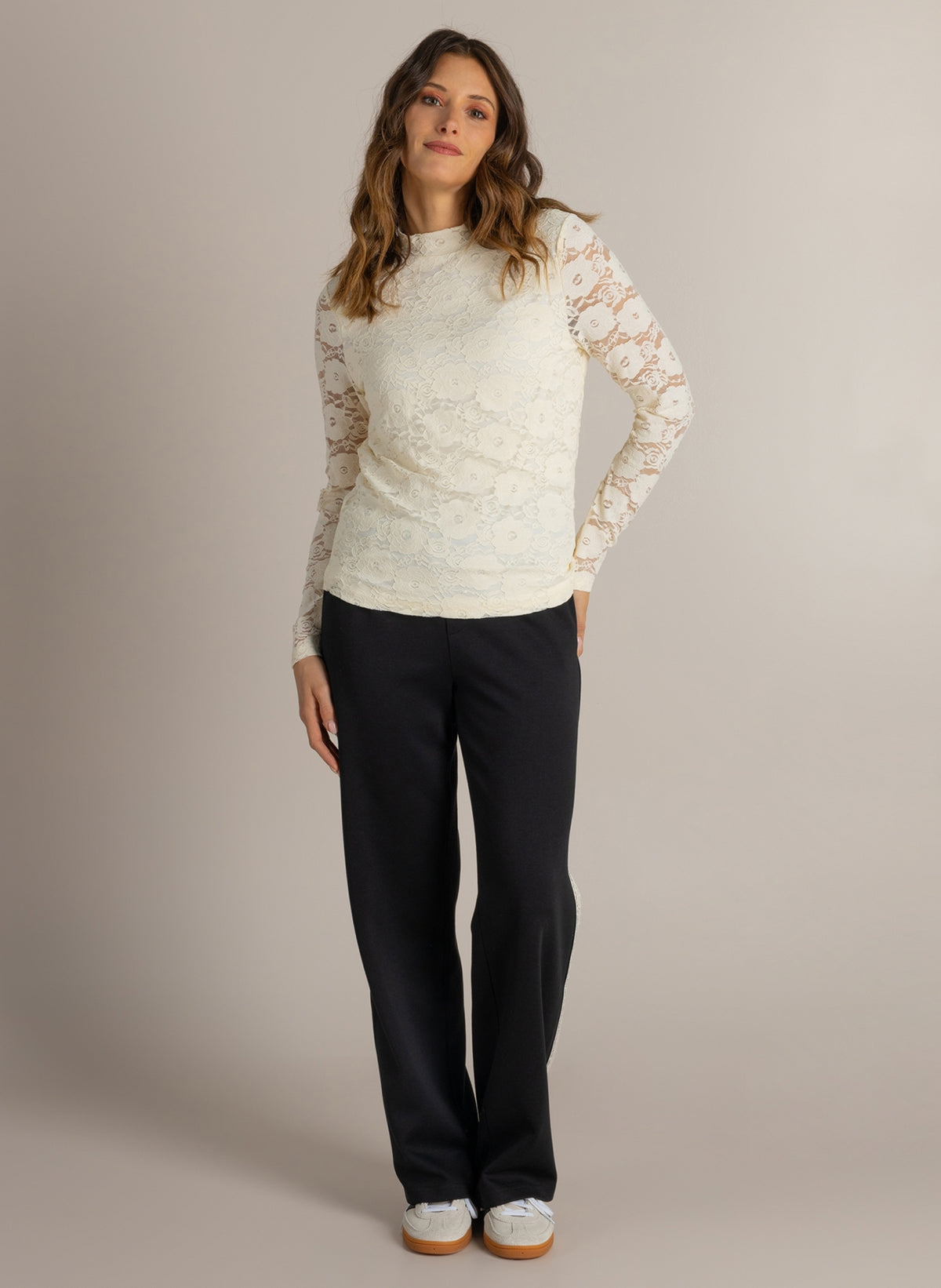 Meta kanten shirt off white