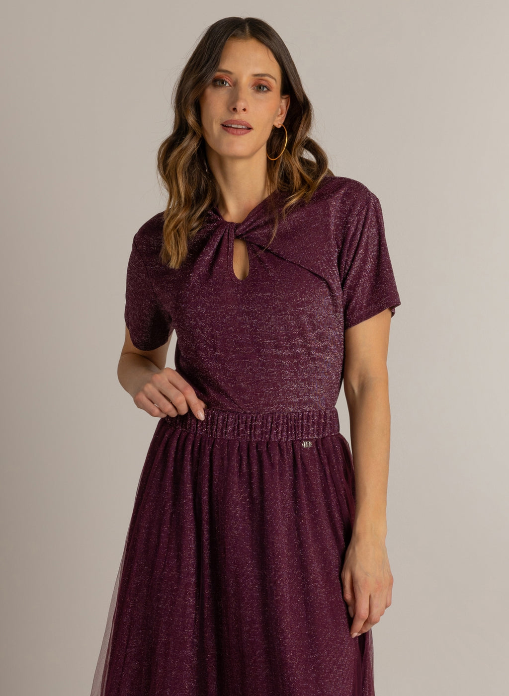 Myron shirt - dark wine red