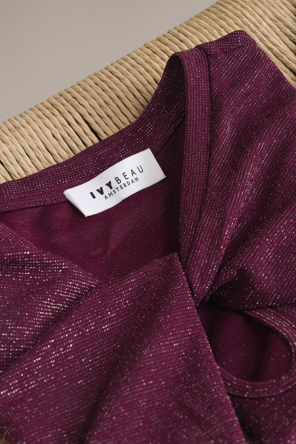 Myron shirt - dark wine red