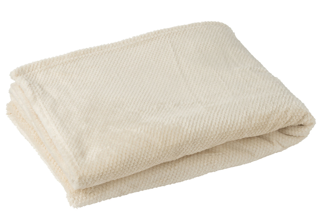 DEKEN SNUGGLE POLYESTER ECRU (130x170x1cm)