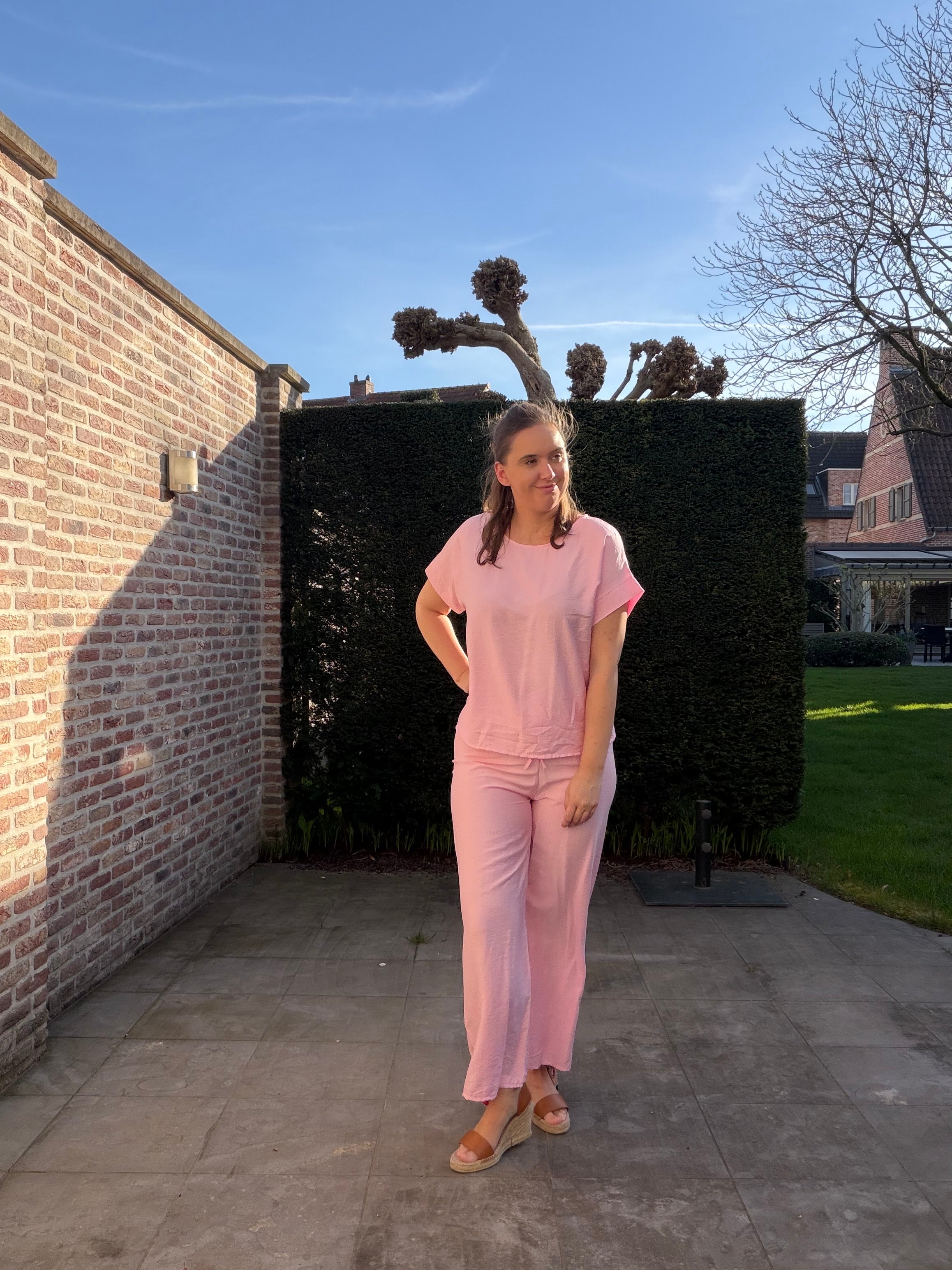 comfy set - roze