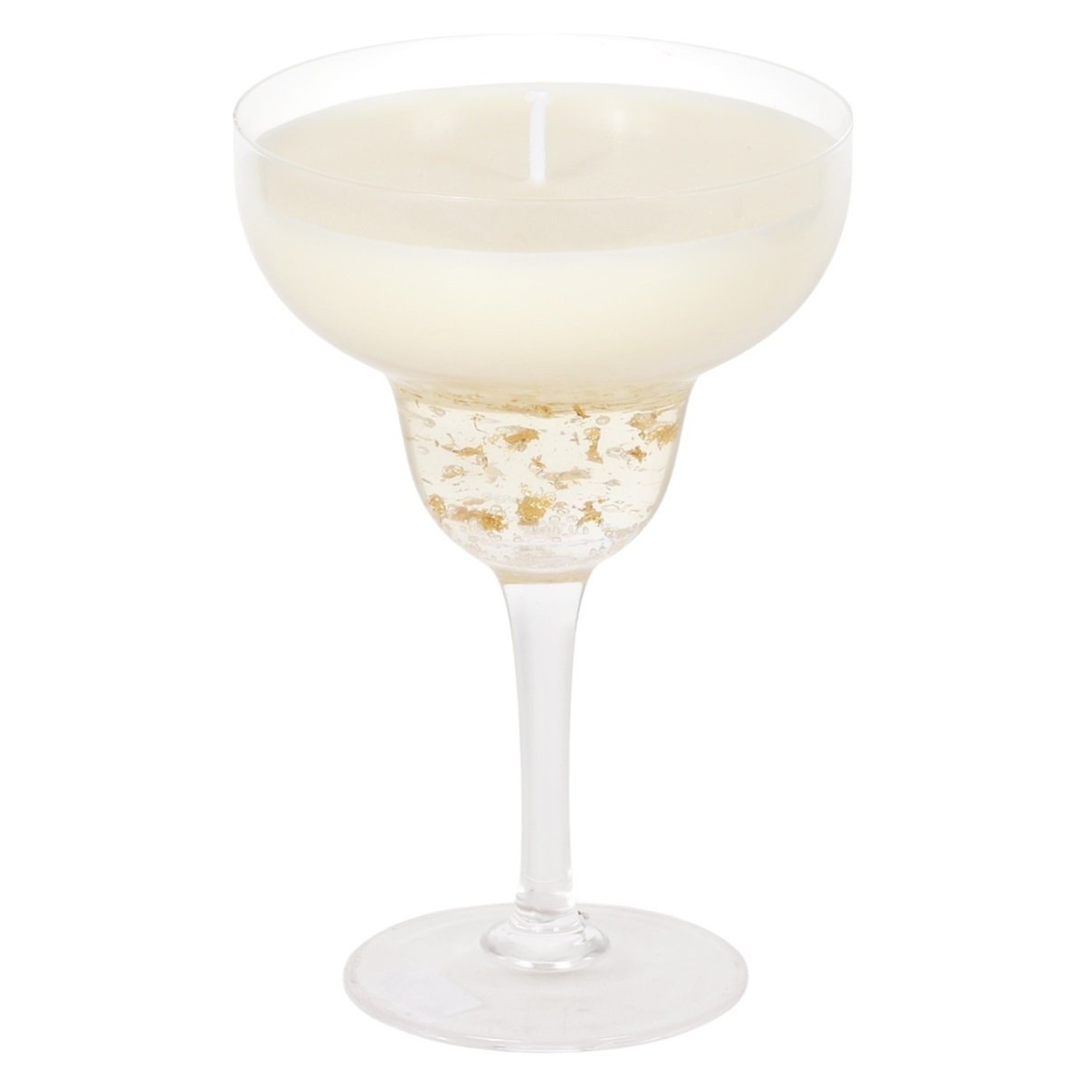 Cocktail kaars - gold foil