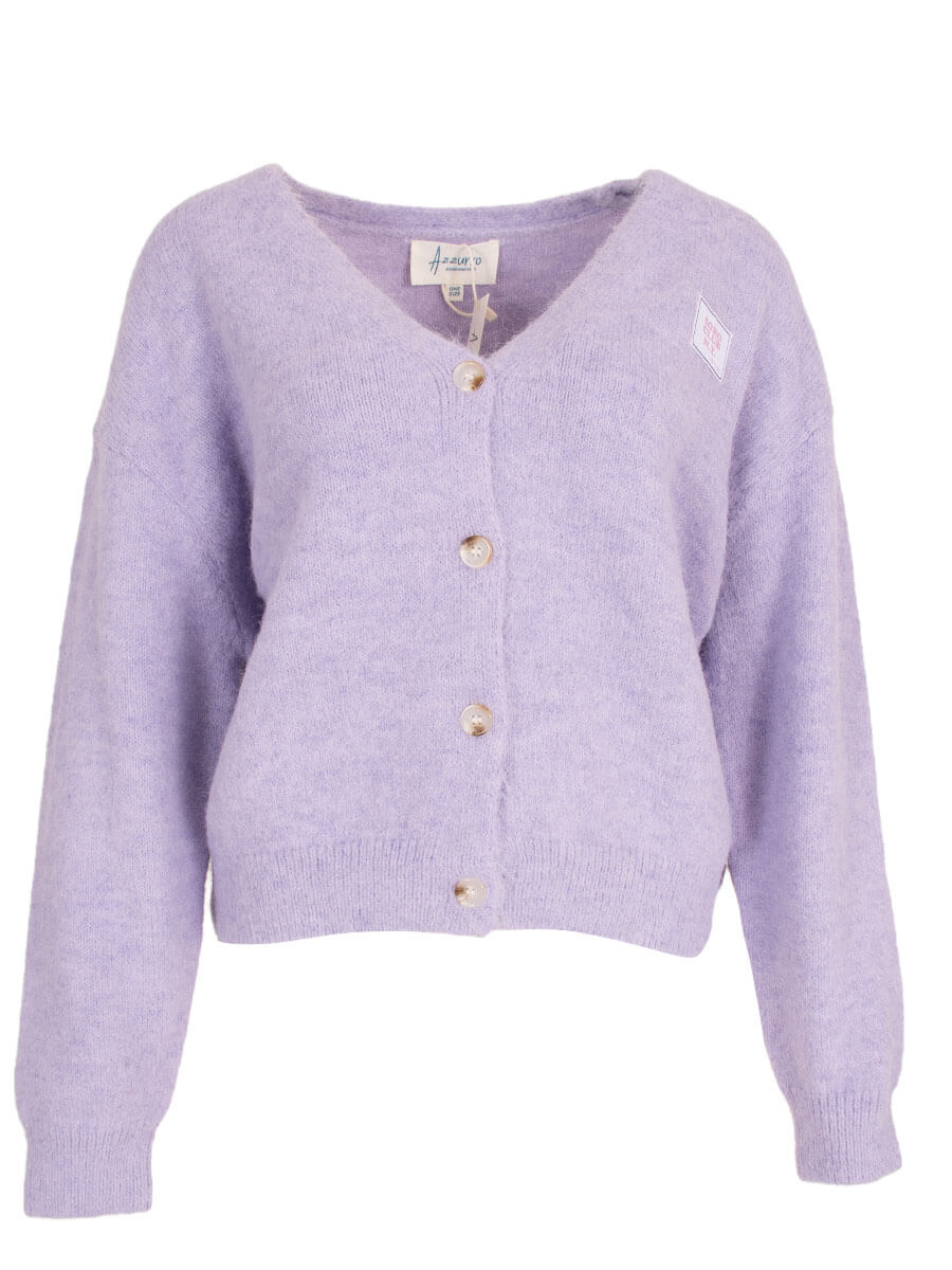 Cardigan paars