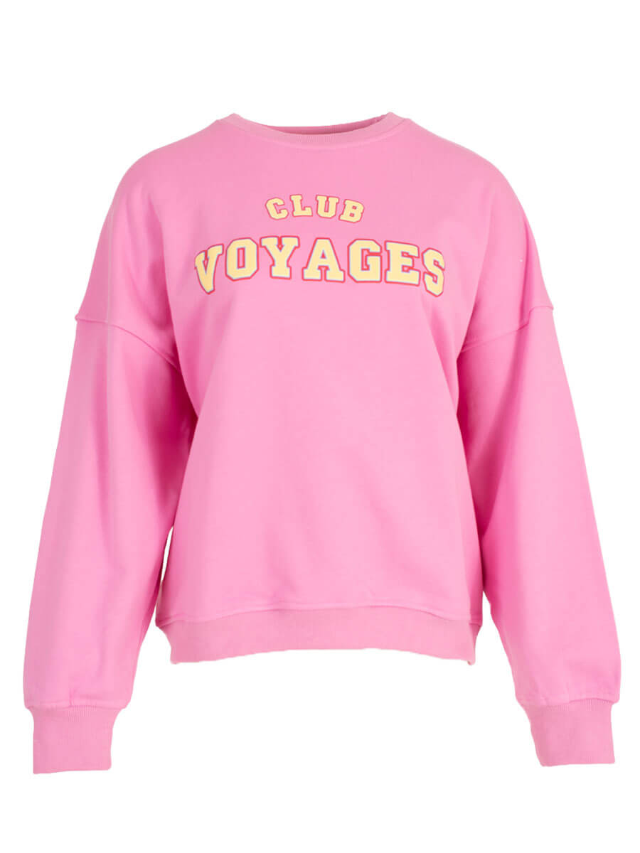 Sweater Club voyages roze