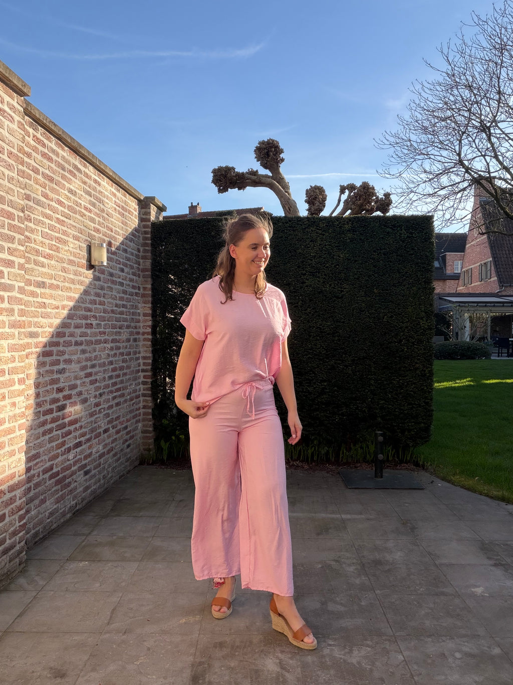 comfy set - roze