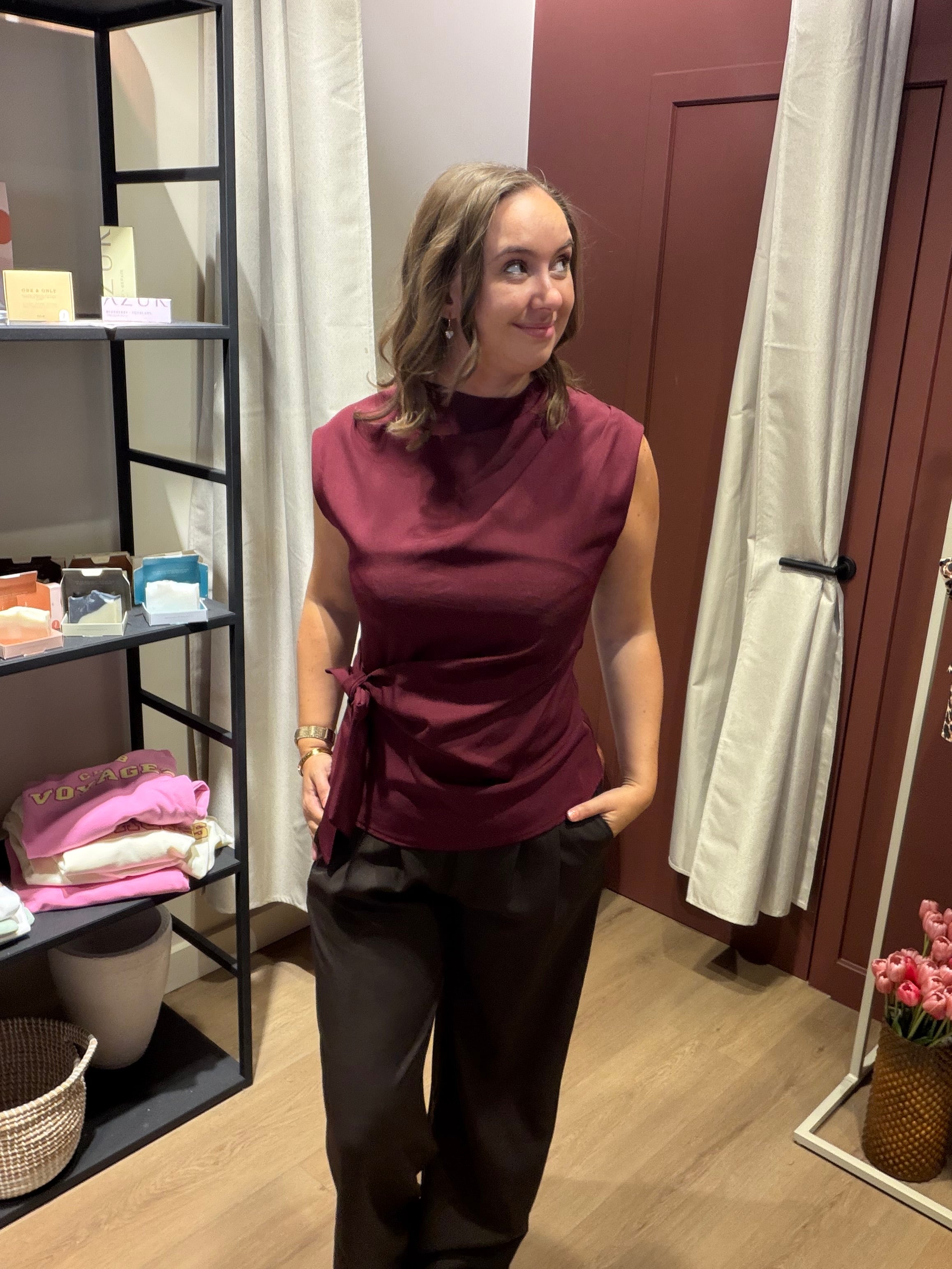 Blouse - bordeaux