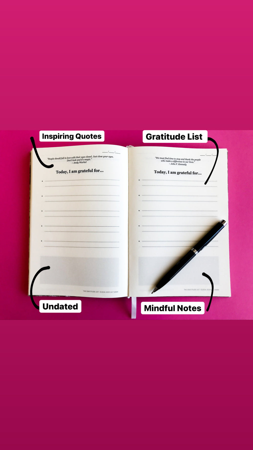 The gratitude list - boek