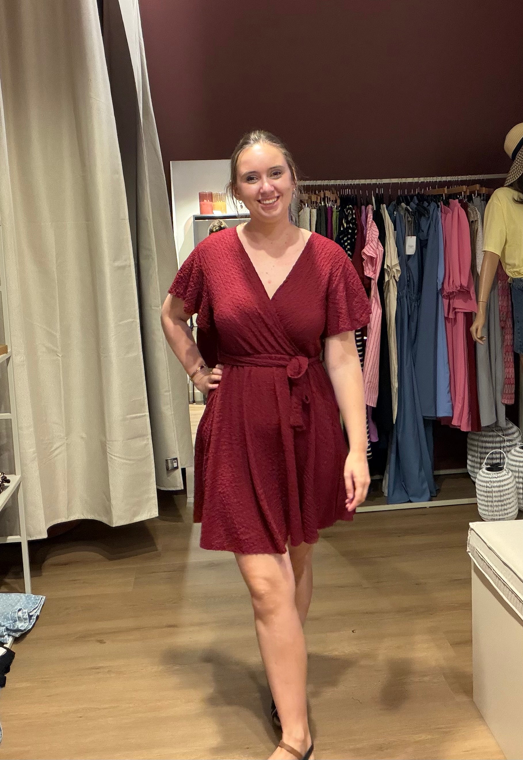 Jurk Bordeaux