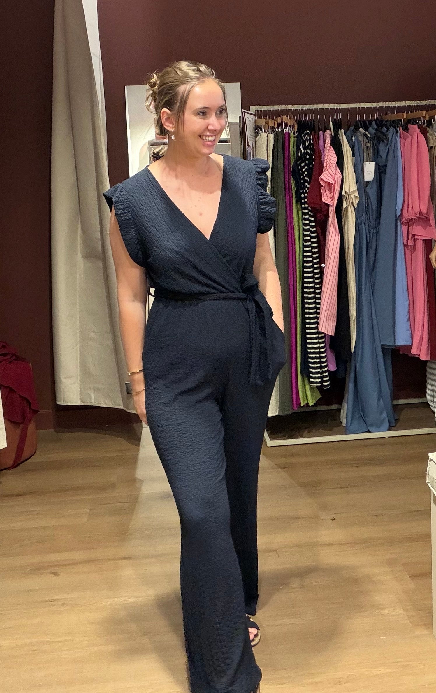 Jumpsuit navy blue