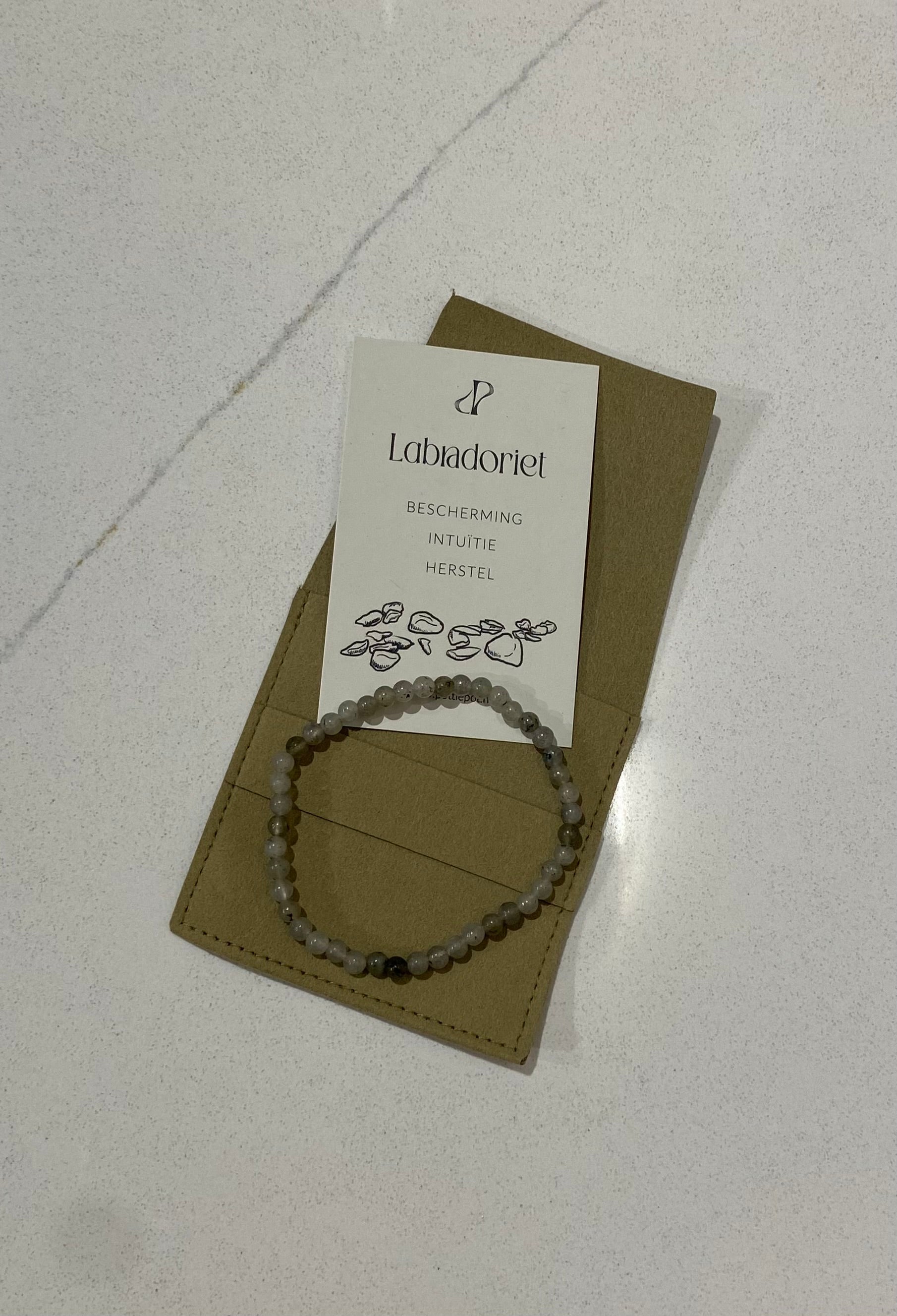 Edelsteen armband - Labradoriet