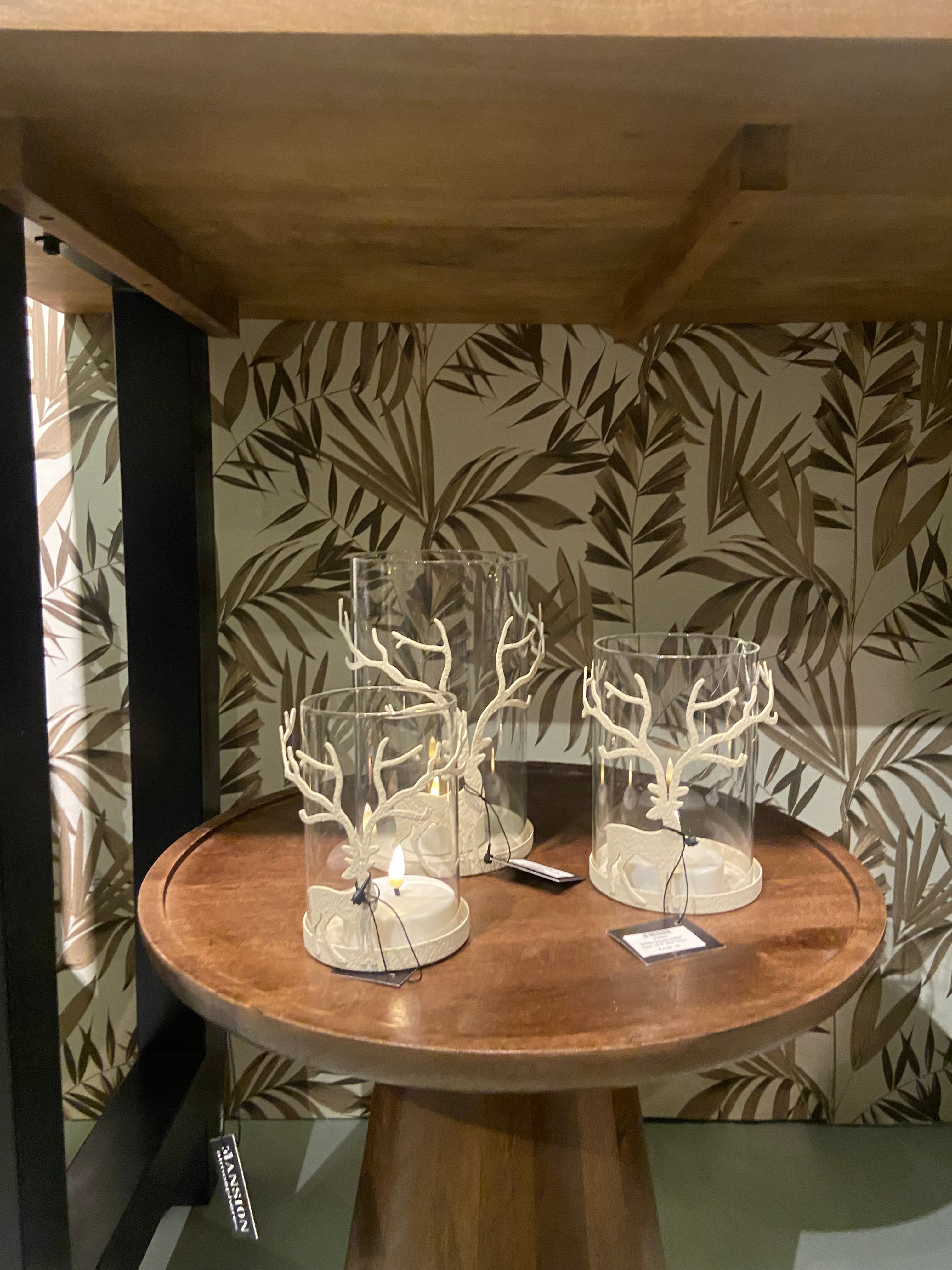 White Candle Holders Deer – Winterse eyecatchers met elegantie