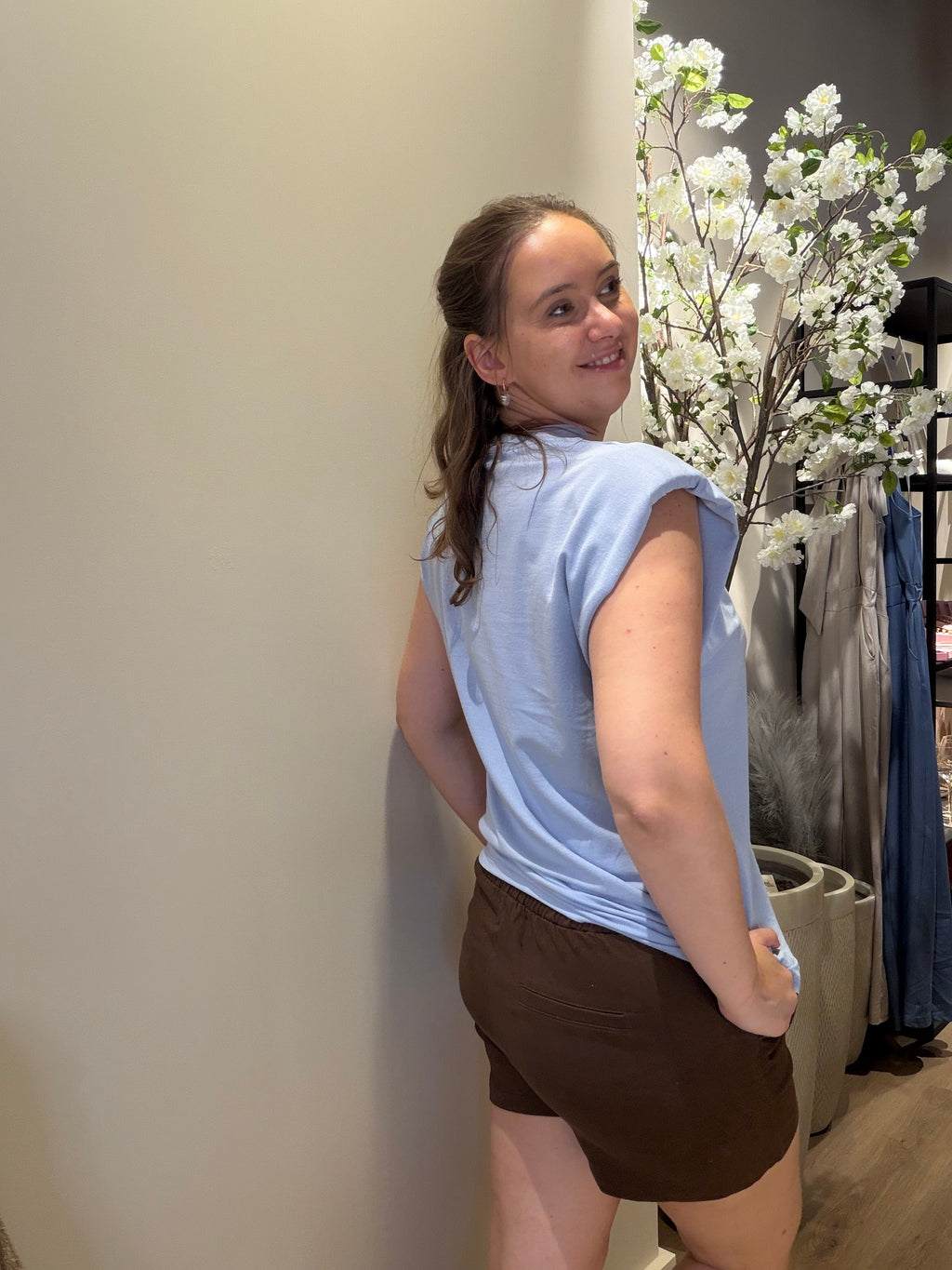 Shirt- blauw