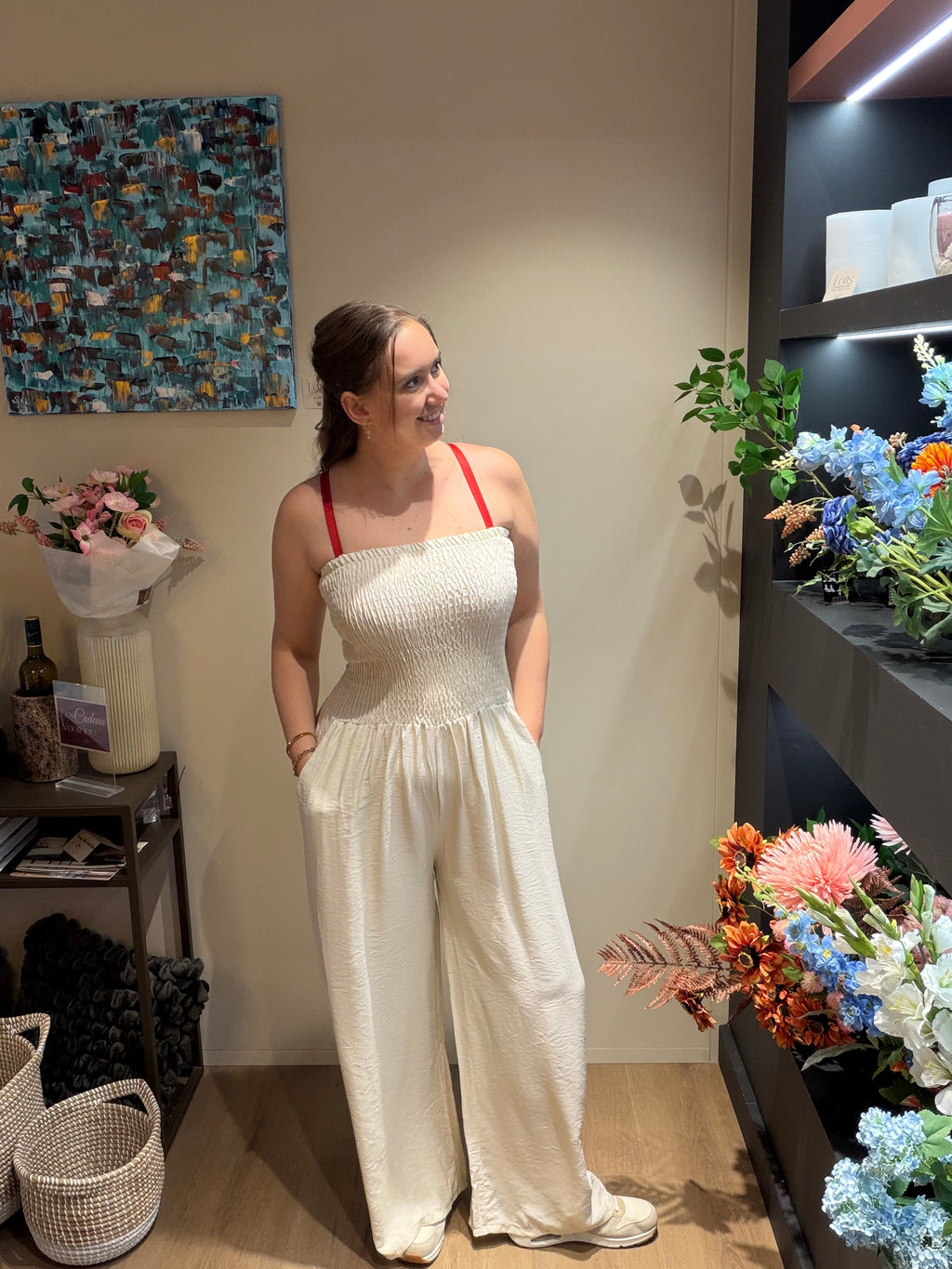 Jumpsuit Beige