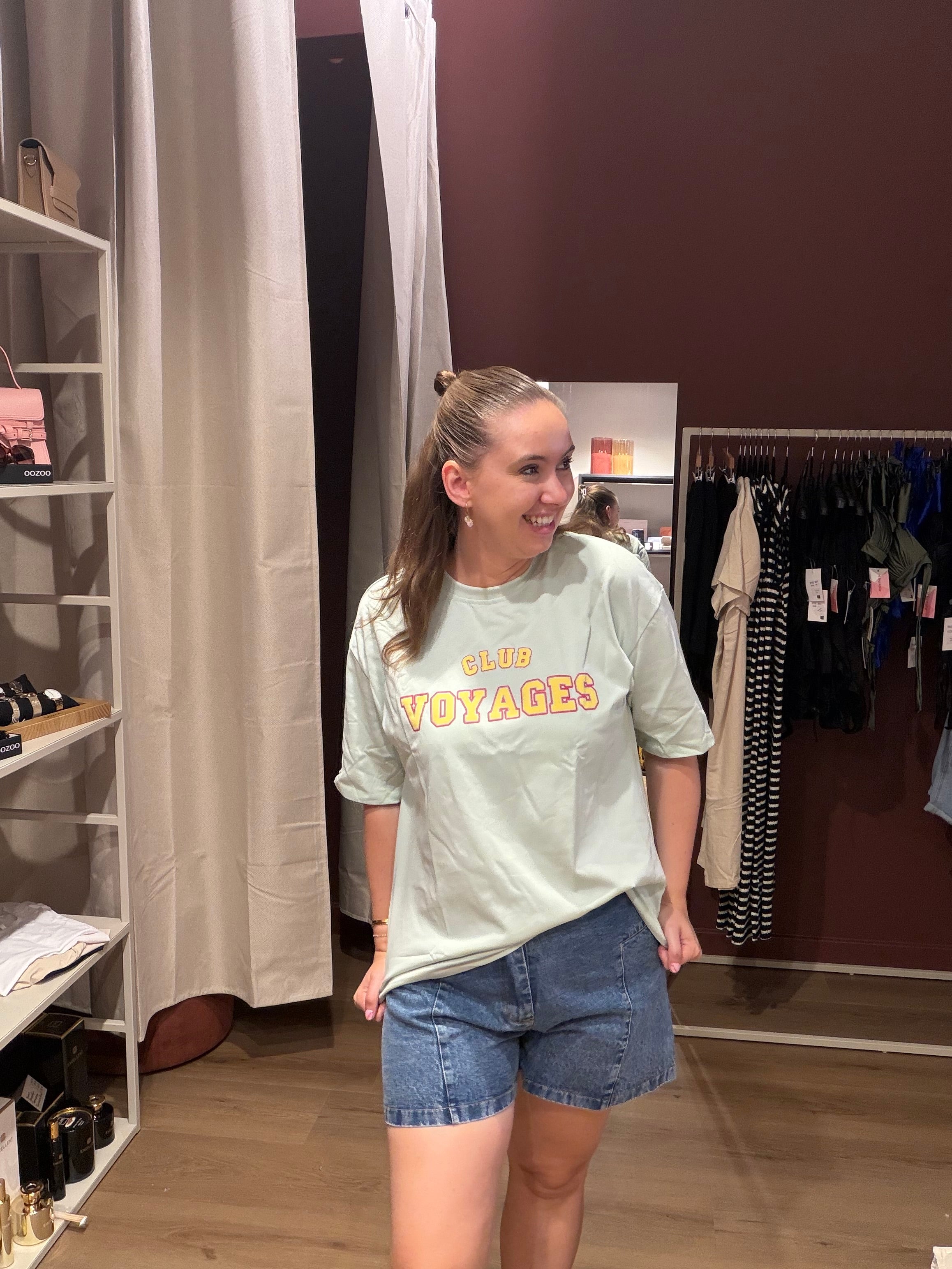 Shirt Club voyages mint