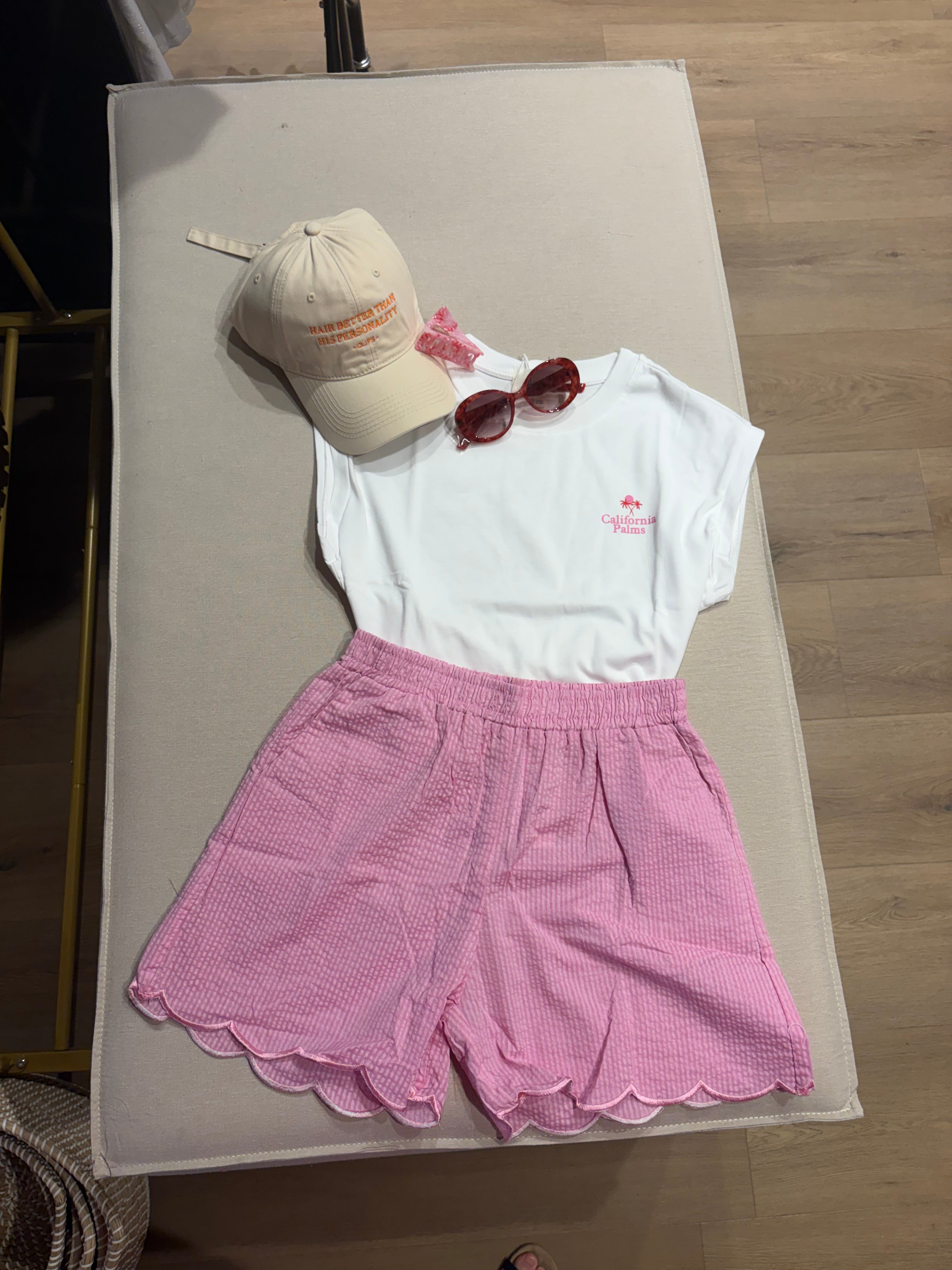 Shirt California palms off white
