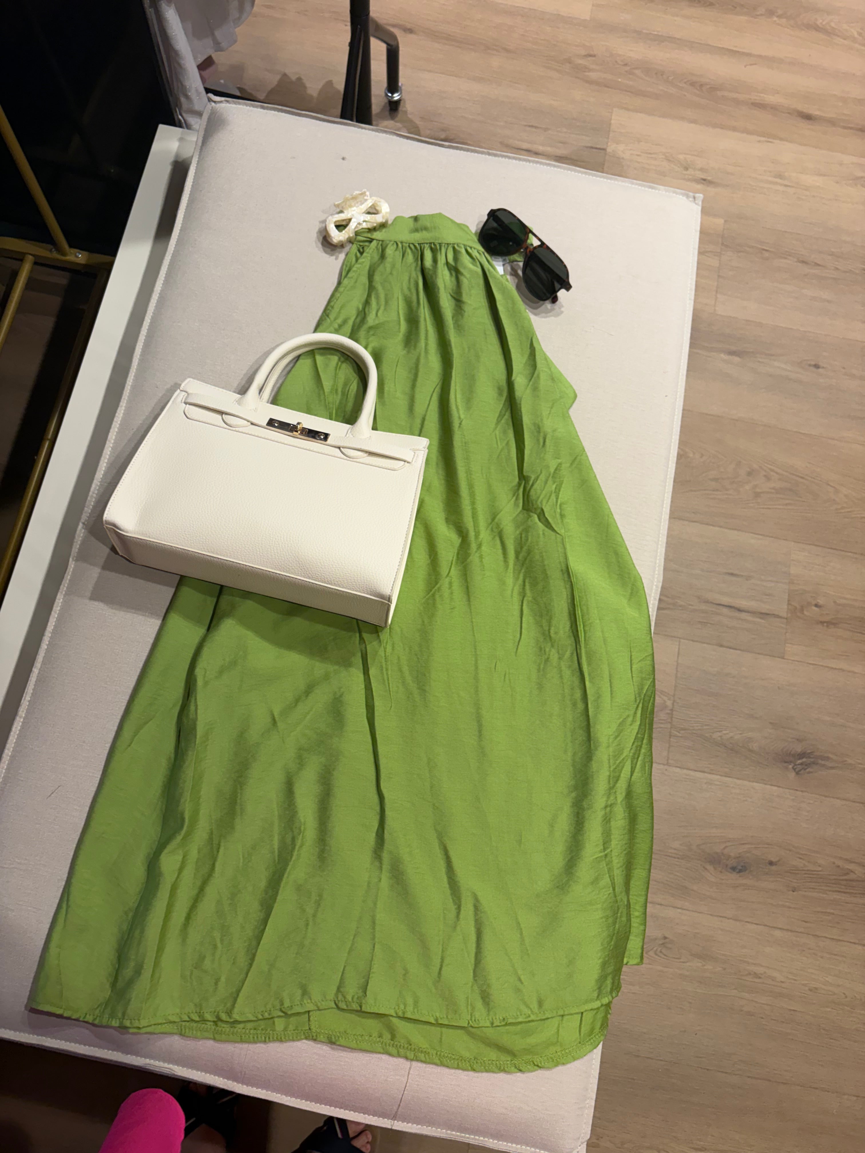 Jurk lime