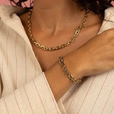 Schakelketting goud