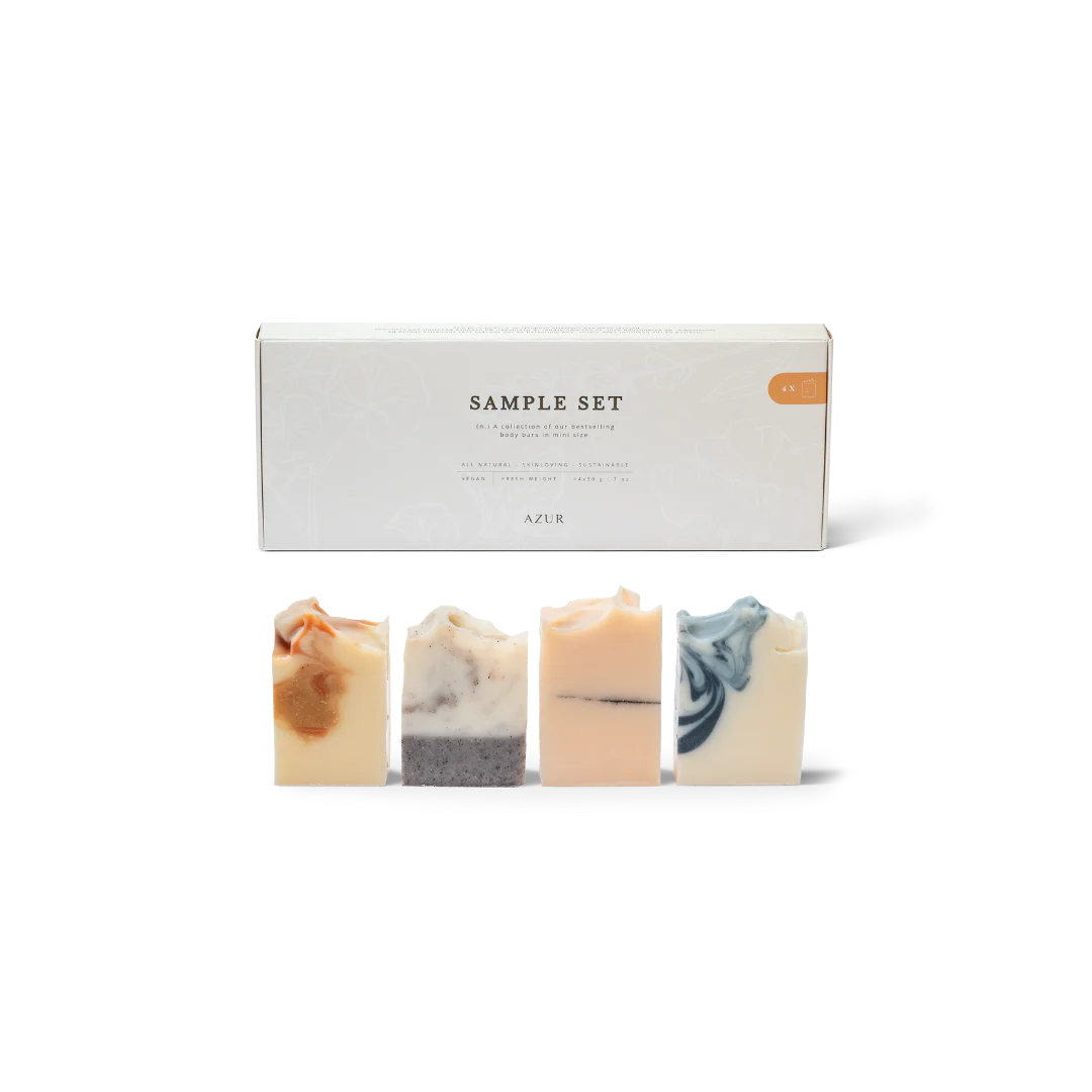 Azur Mini Body Bars Set – Sample set