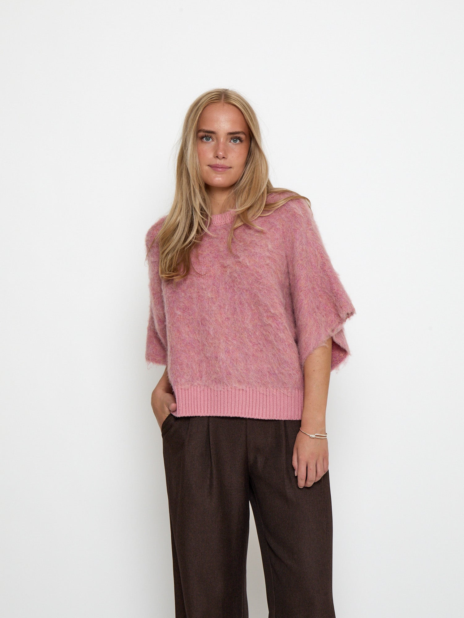 Serena Pullover – Wild Rose Melange