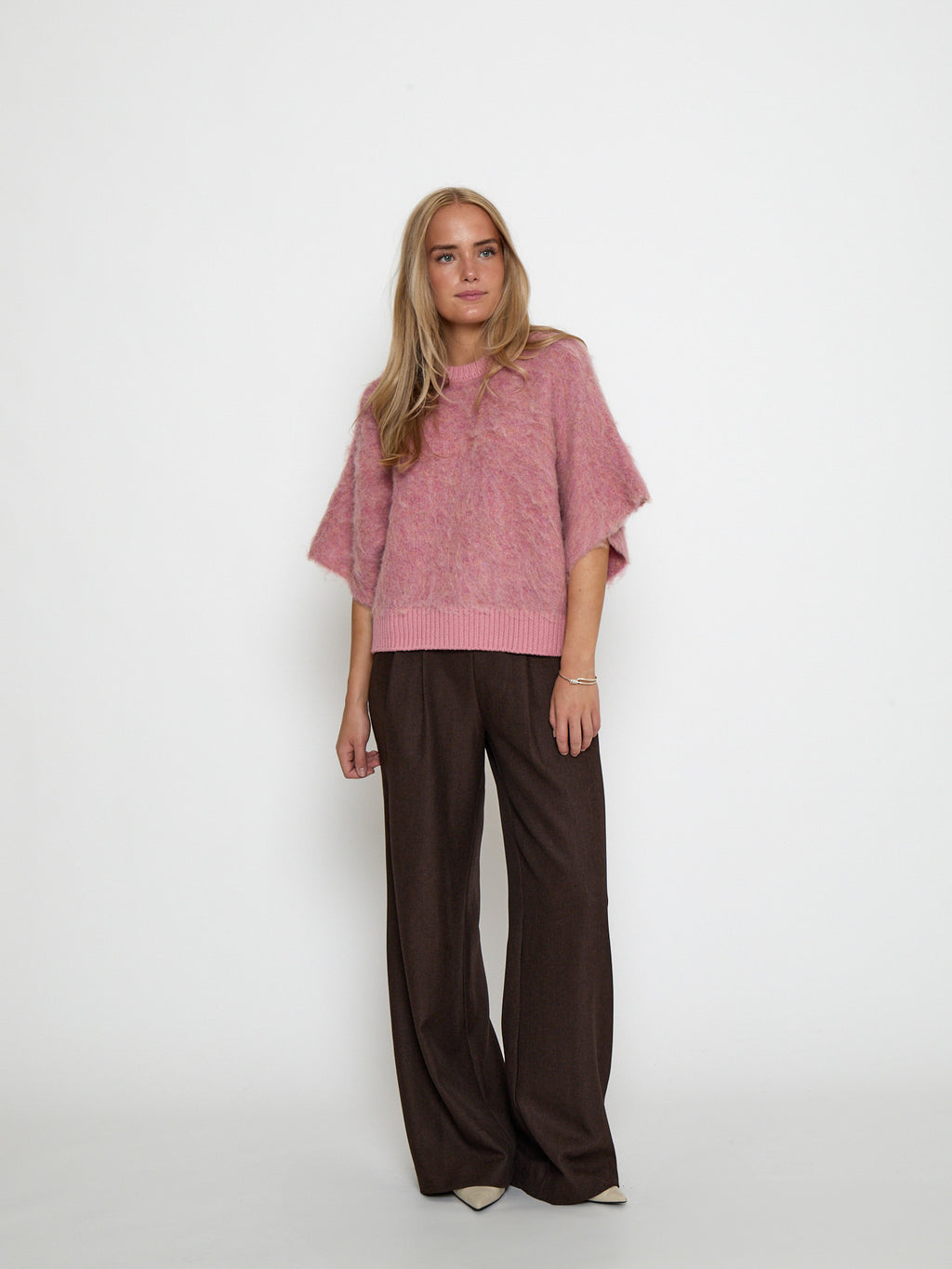 Serena Pullover – Wild Rose Melange
