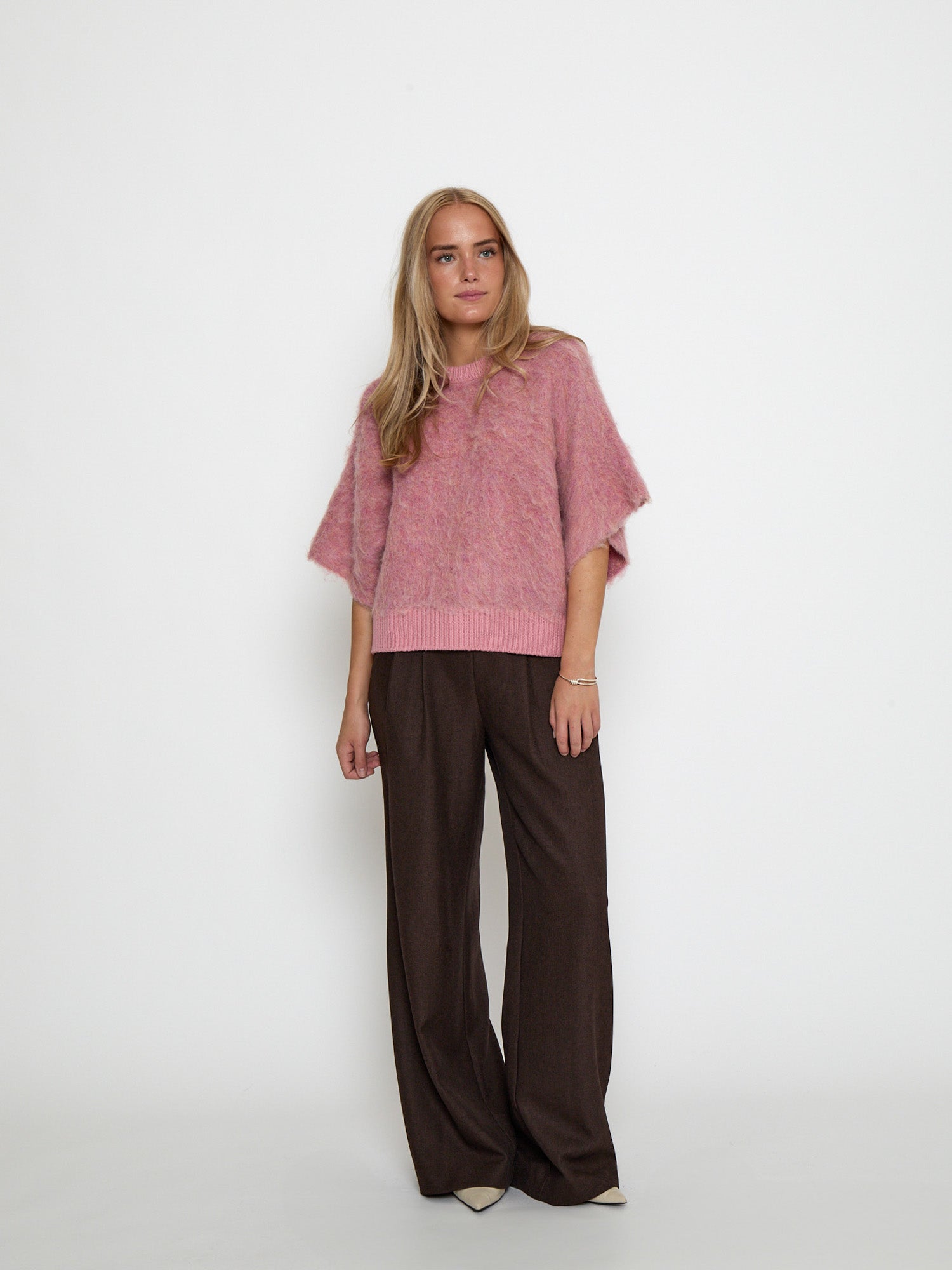Serena Pullover – Wild Rose Melange