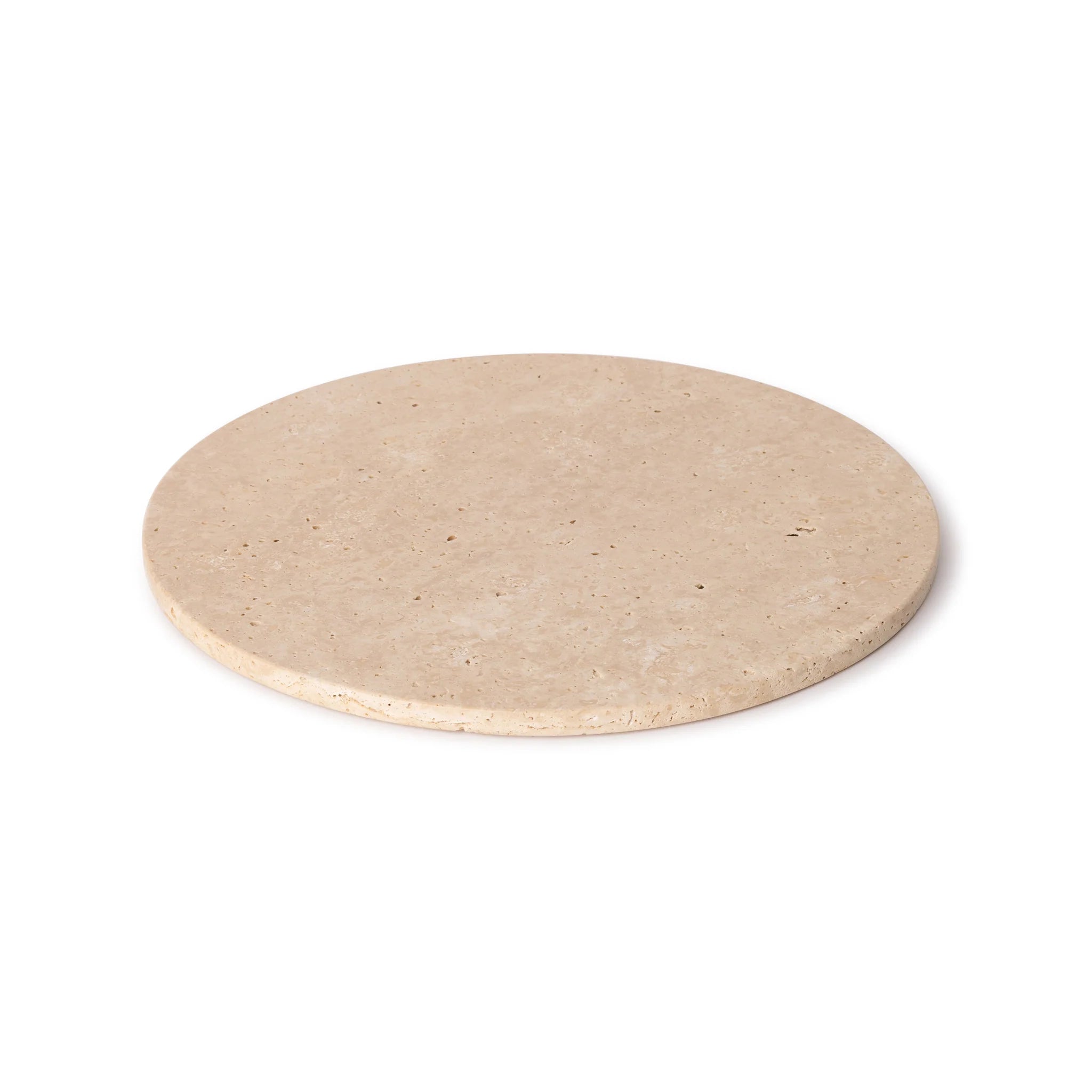 Travertine dienblad rond Ø30cm