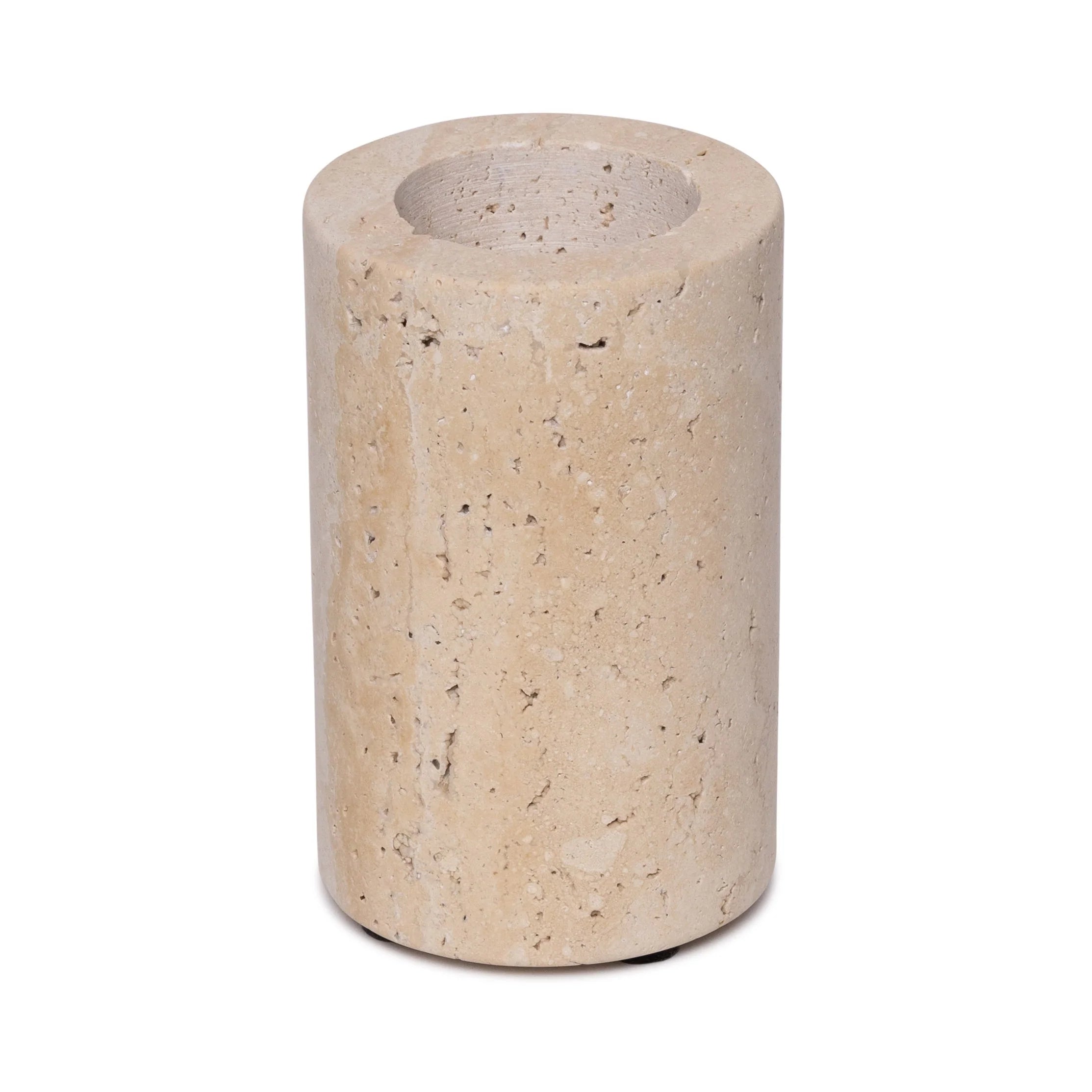 Travertine waxinelichthouders – S, M & L