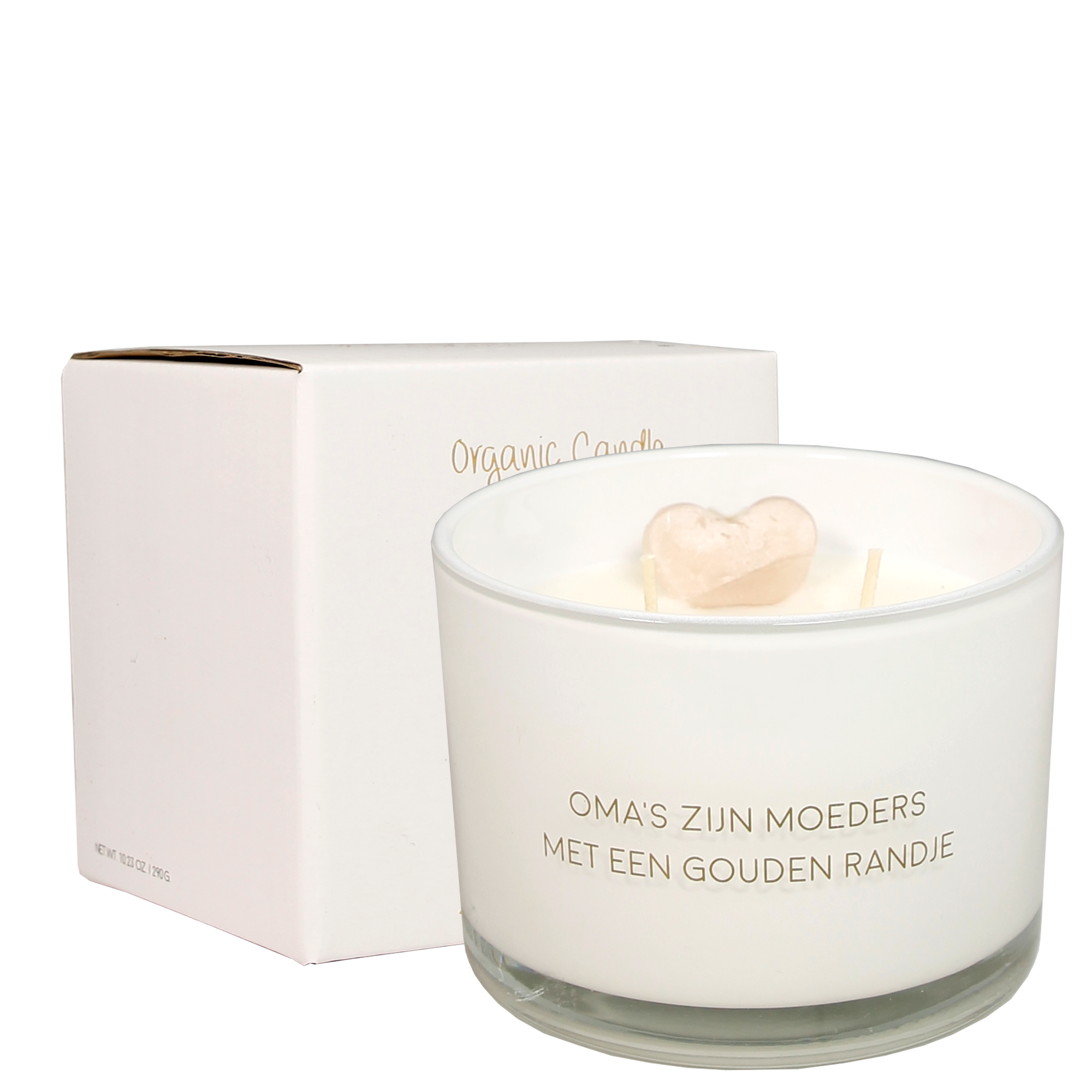 Sojakaars- charm- Oma's zijn moeders met een gouden hart