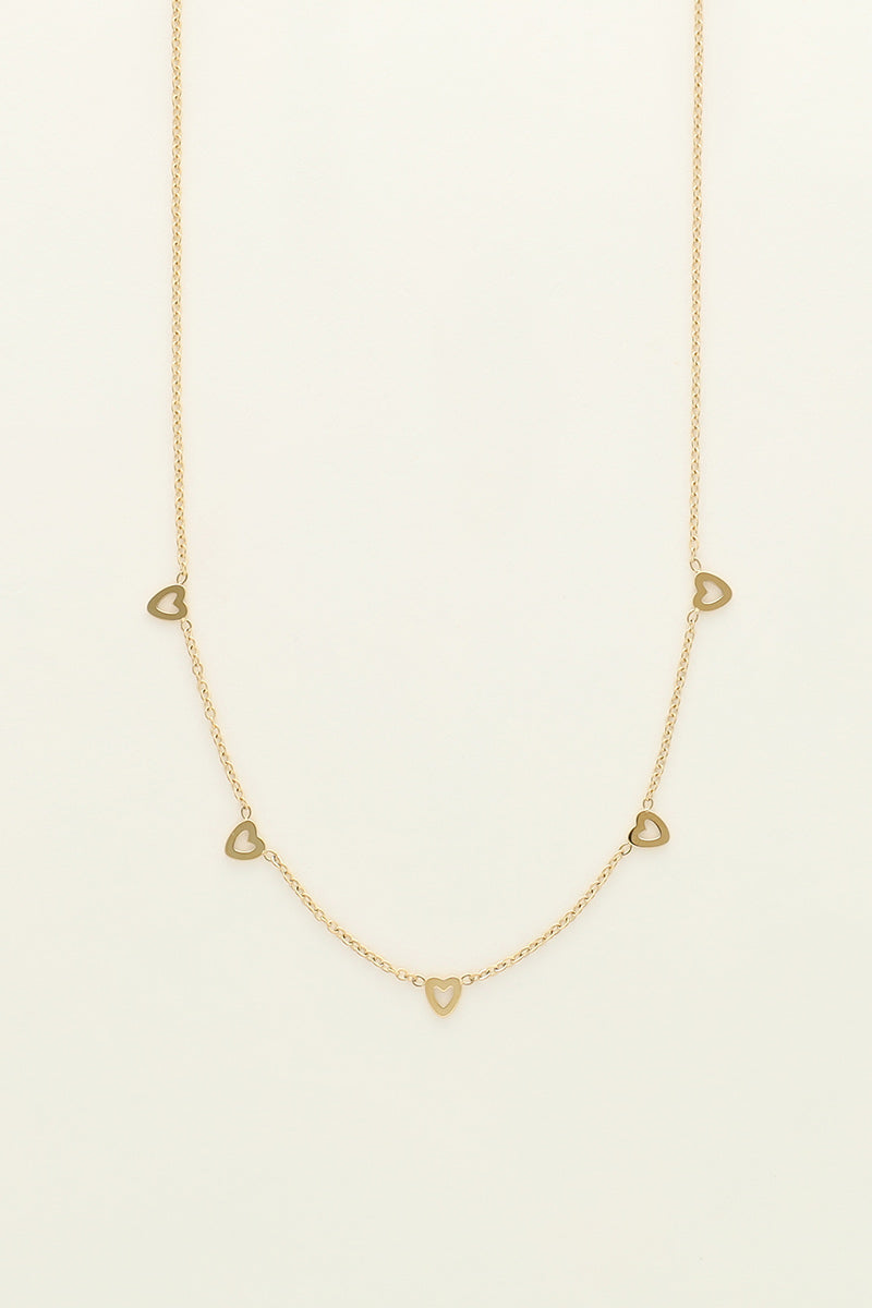 Necklace hearts