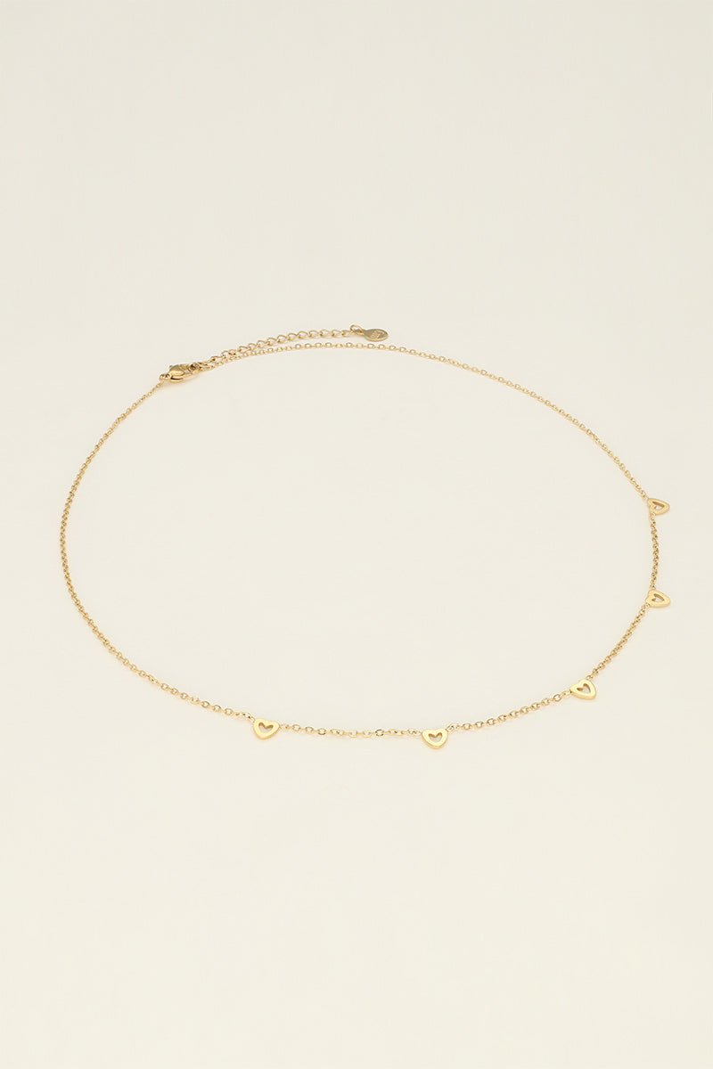 Necklace hearts