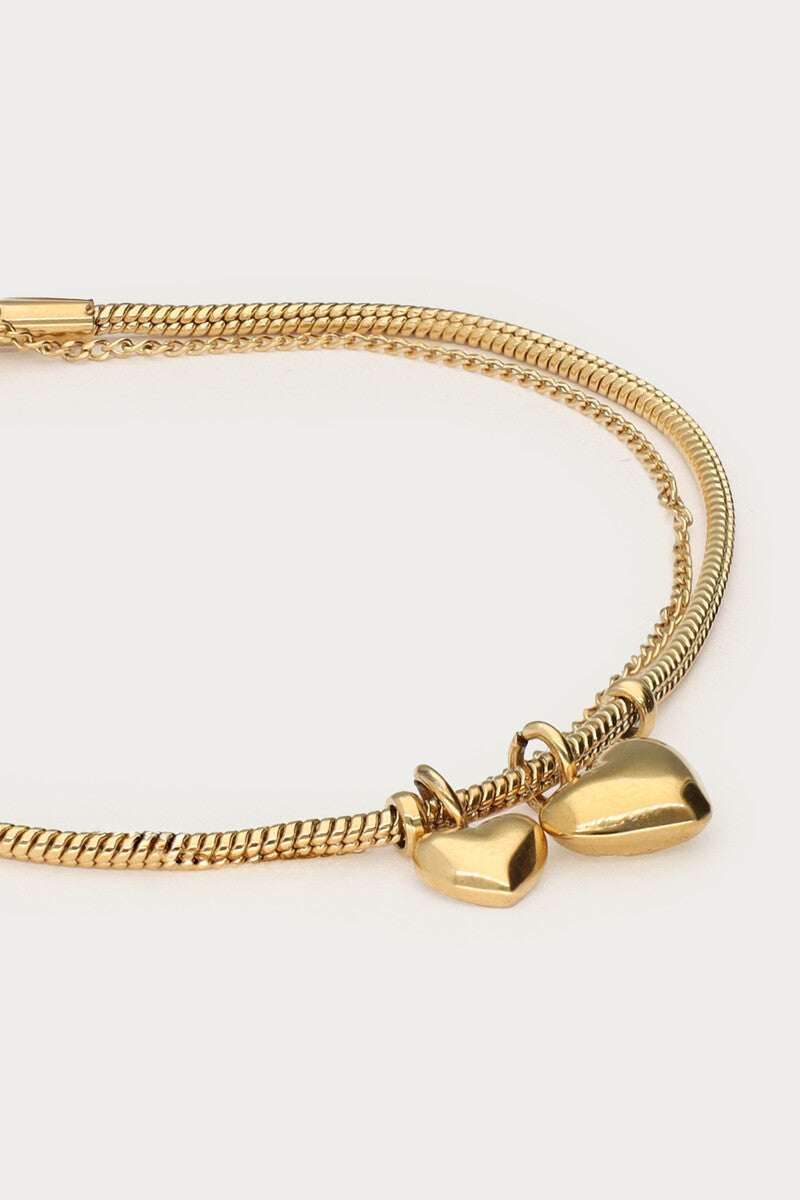 Dubbele armband "mommy to be"