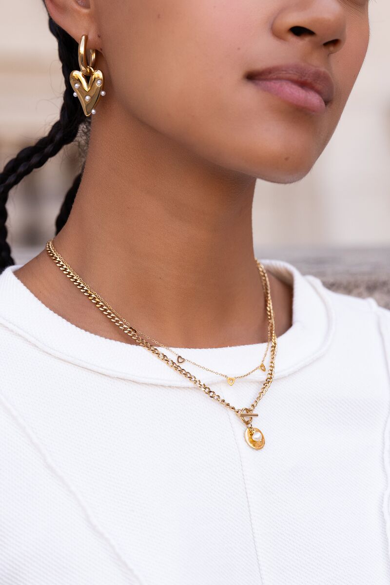 Necklace hearts