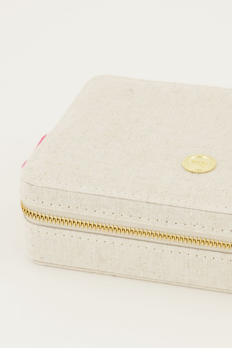 Jewellery box linnen big