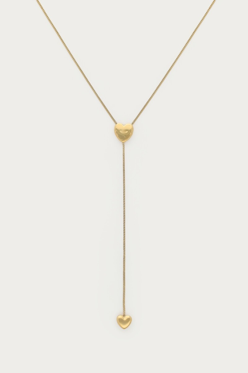 Bold hartjesketting – goud