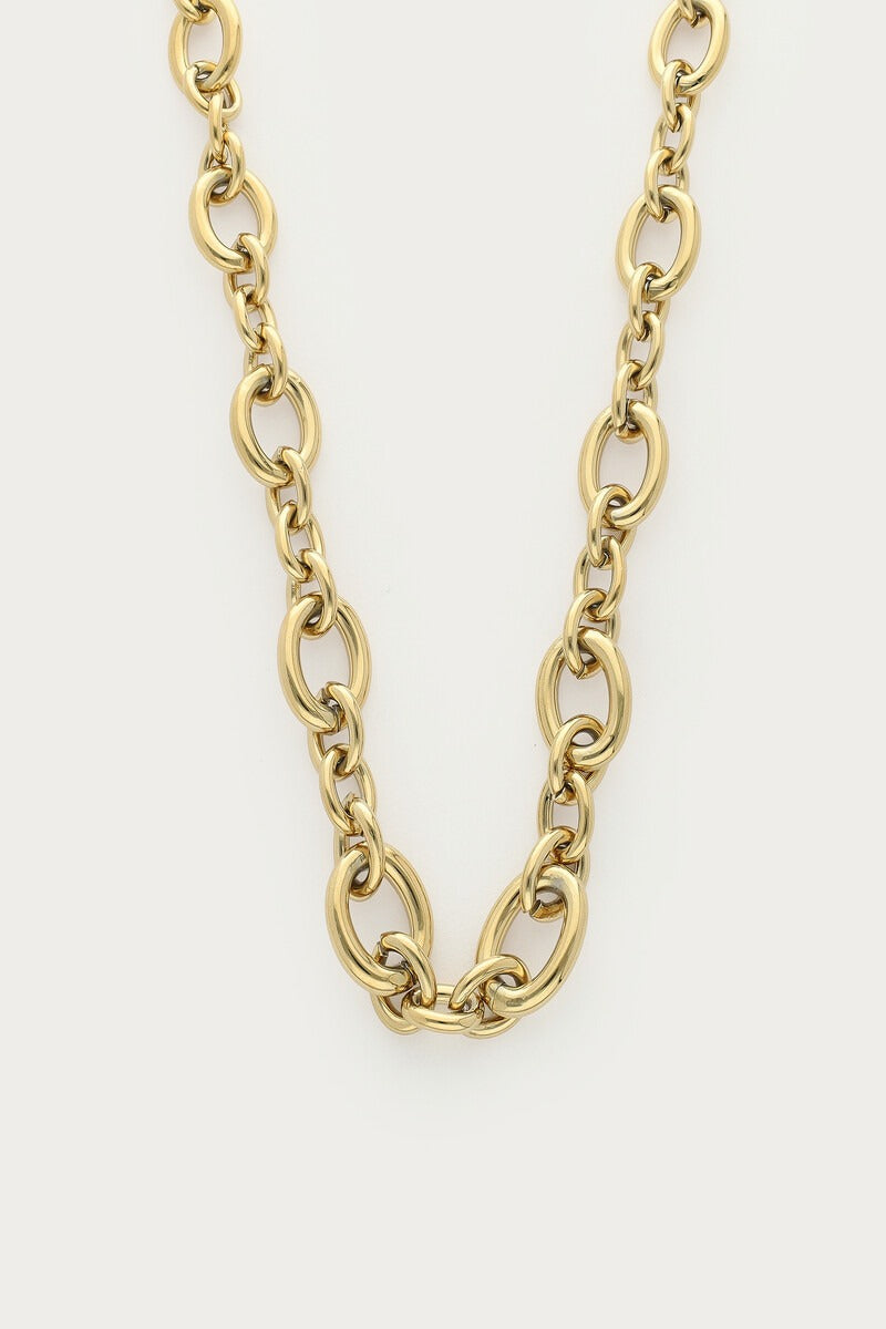 Bold statement schakelketting Rose
