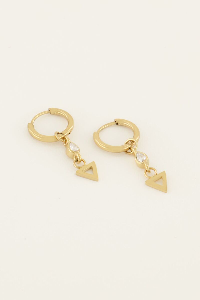 Earrings stones