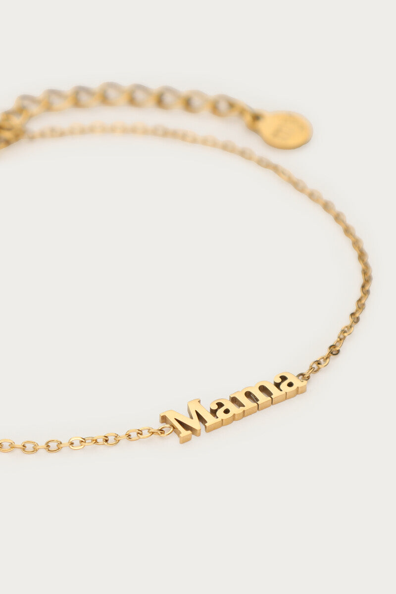 Love minimalist bracelet mama