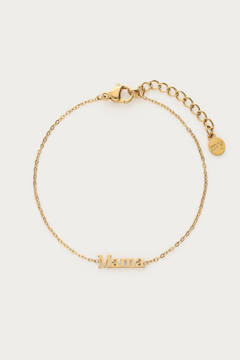 Love minimalist bracelet mama