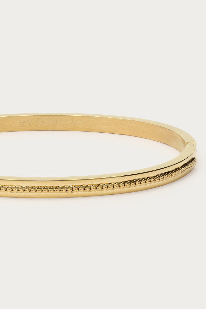 Bangle with chain