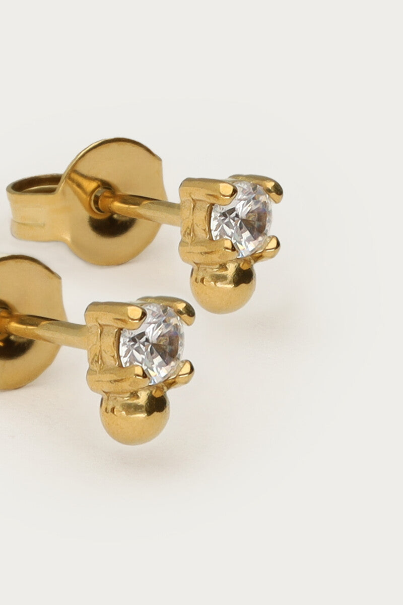 Earstud strass dot
