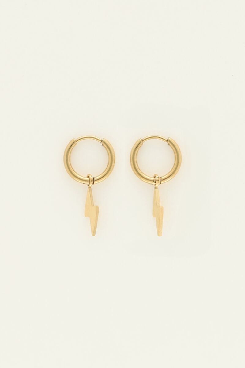 Earring lightning 1.2 cm