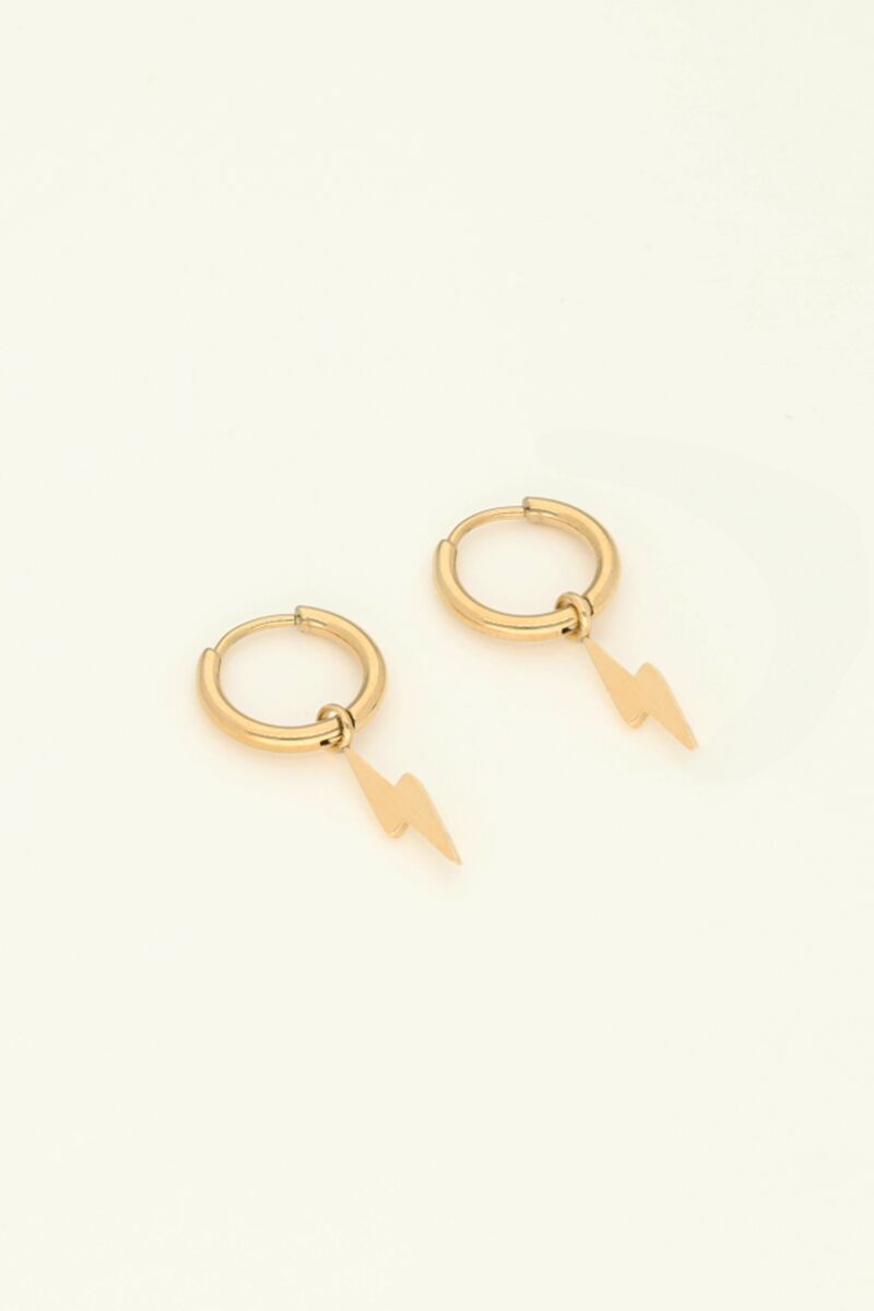 Earring lightning 1.2 cm